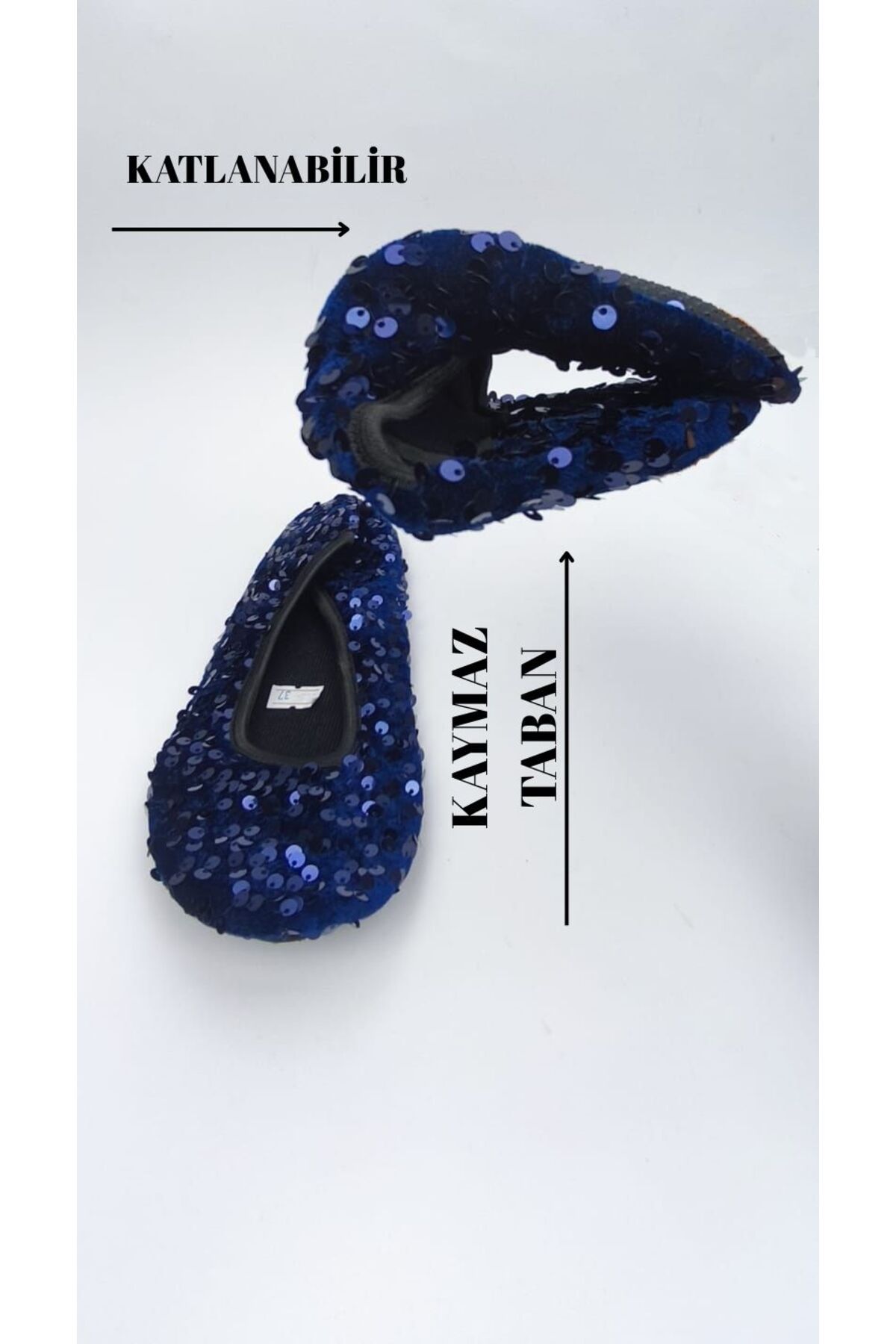 CEYDA SHOES PULLU Kadife Ev,hac, Umre , Hediye, Günlük Babet,Pull Payet Babet, Panduf, Patik, Gösteri Pisi Pisi