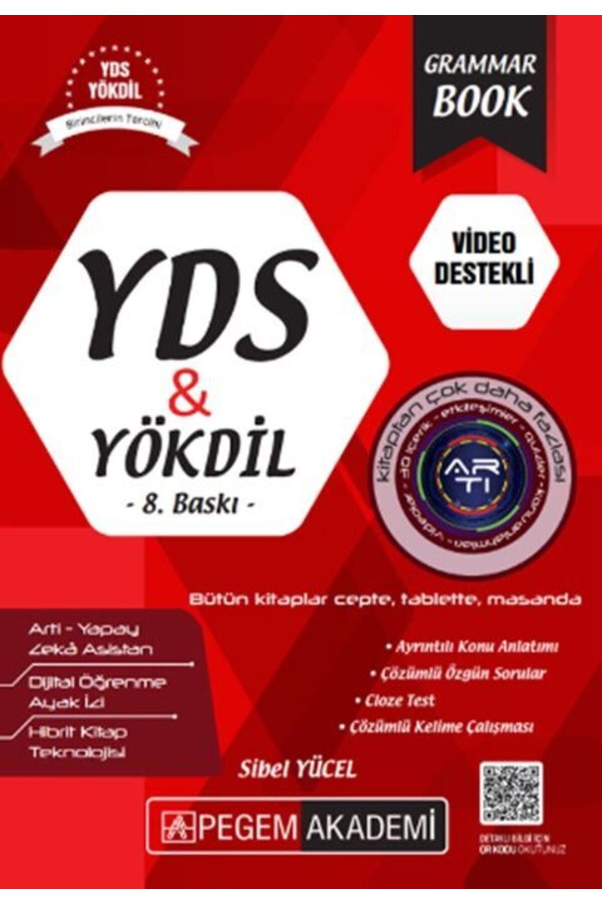 Pegem Akademi Yayıncılık Pegem Yayınları YDS YÖKDİL Grammar Book