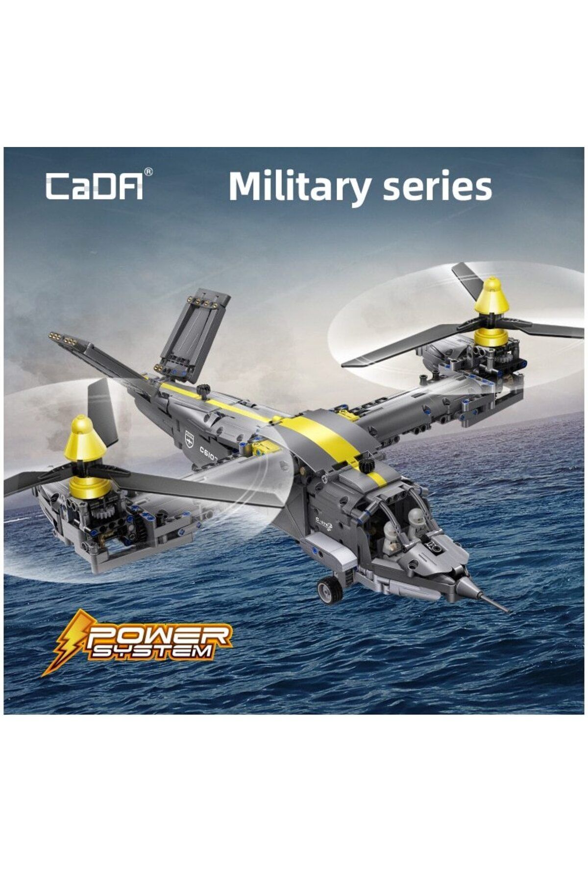 cada-Set constructie CaDa - Avion Tiltrotor Aircraft 6