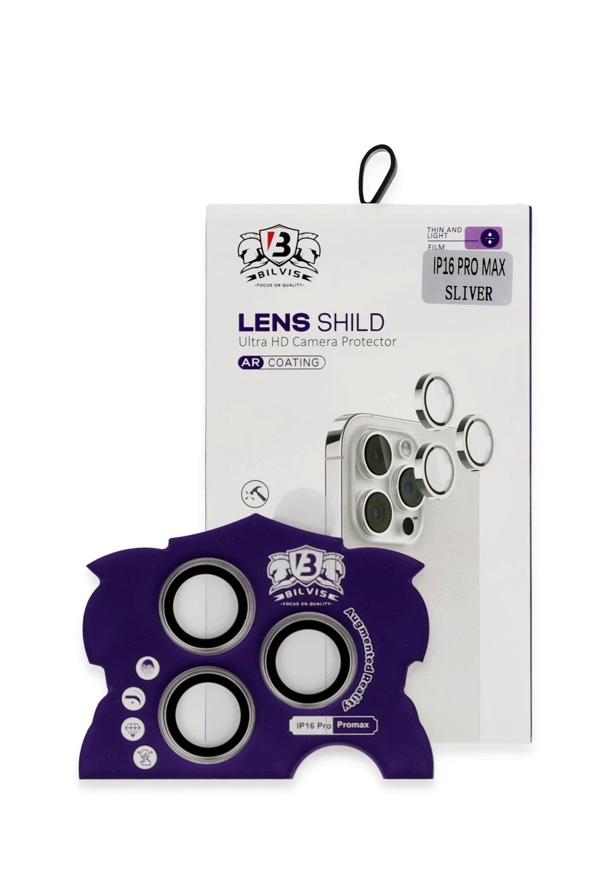 NewFace iPhone 16 Pro Max Bilvis Titan Kamera Lens - Titan Gri DRSTR