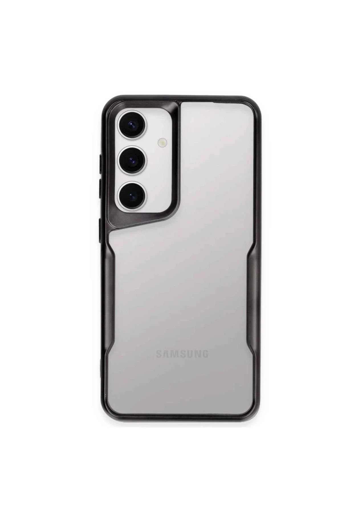 NewFace Samsung Galaxy A34 5G Kılıf Boyi Silikon Kapak - Siyah BSTMY