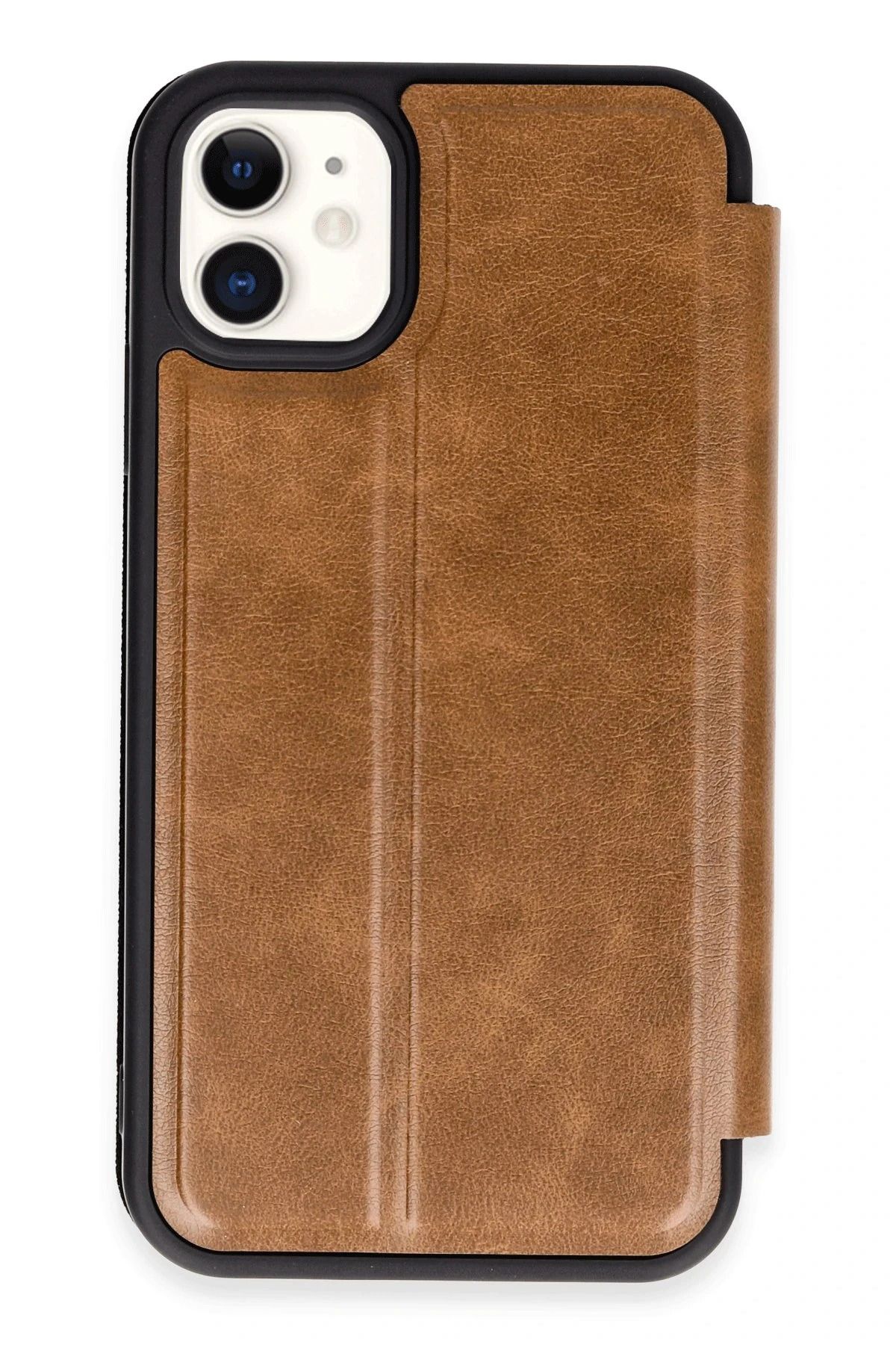 NewFace iPhone 11 Kılıf Flip Cover - Taba YNSMR