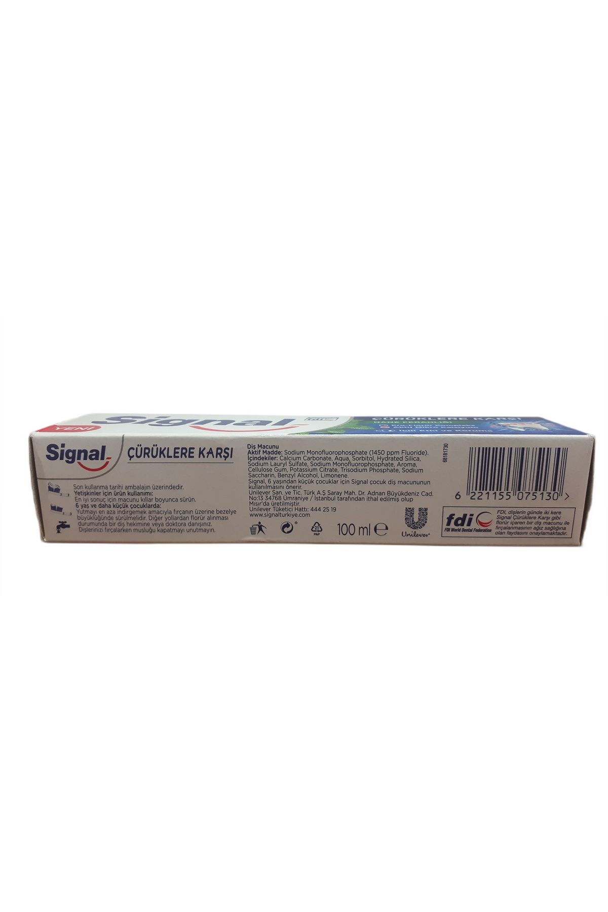 Signal-SIGNAL 100ML Mint Freshness - Paste Against Bruises 3