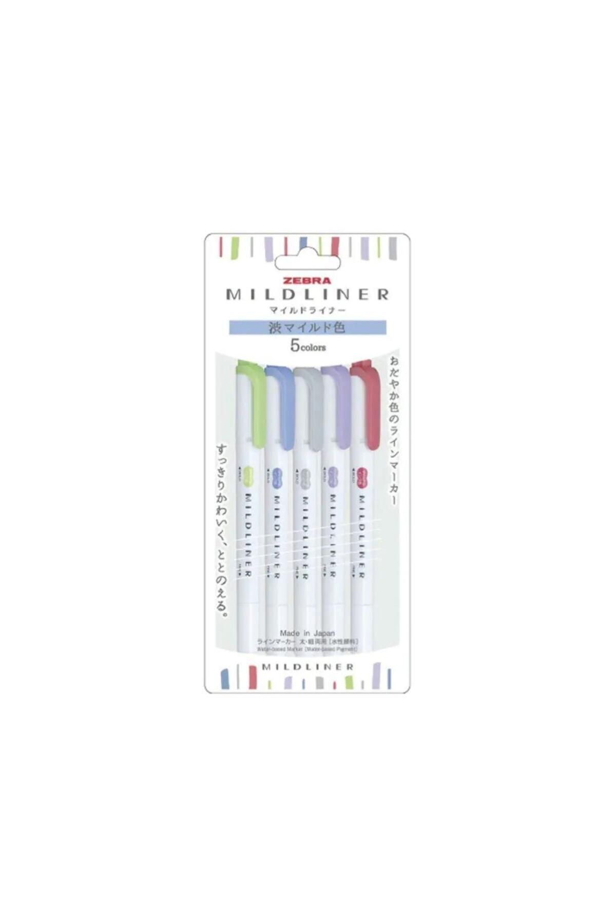 Zebra Sarasa Zebra Mildliner 5C-Nc-N Set