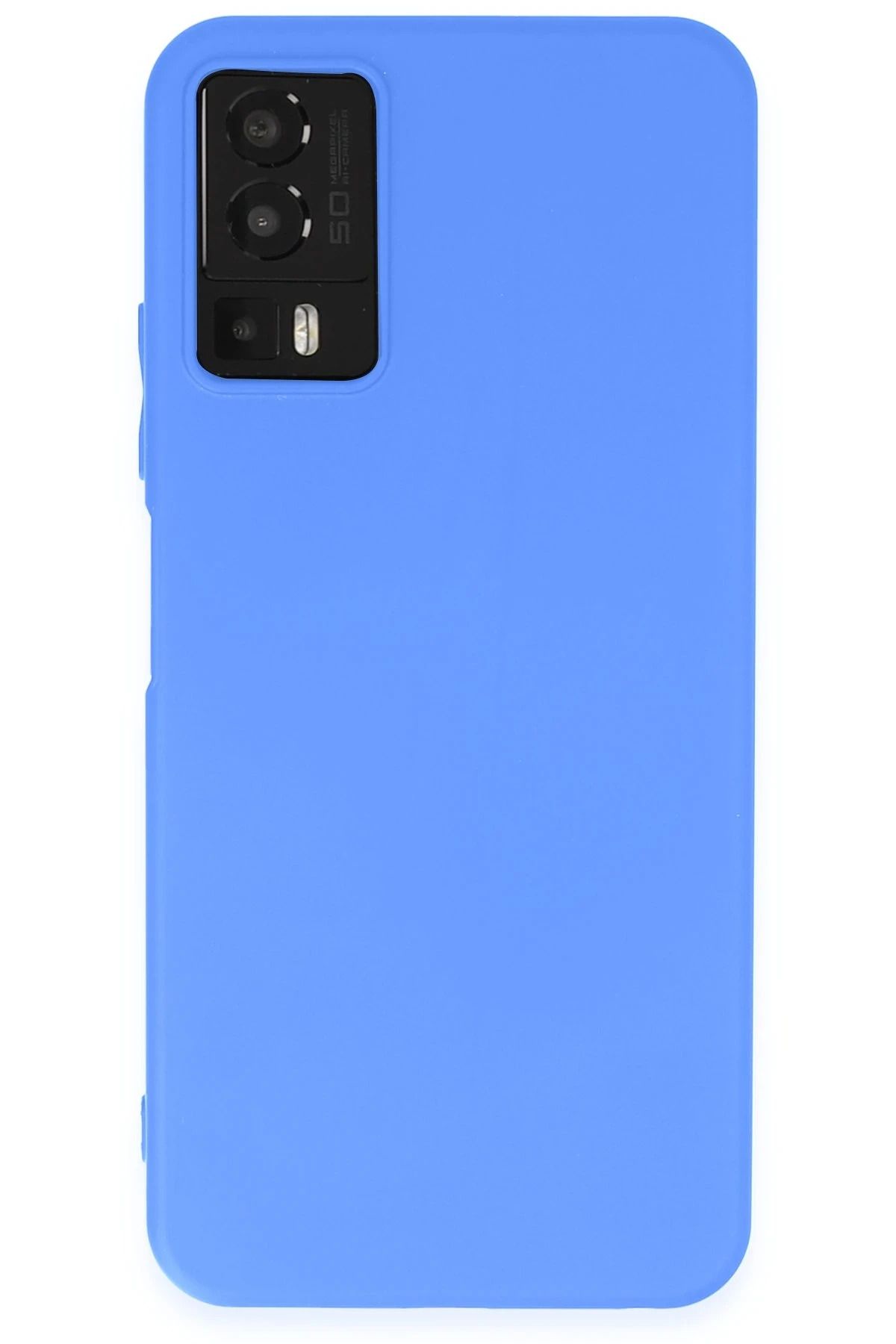NewFace General Mobile GM 23 Kılıf First Silikon - Mavi NRMSA