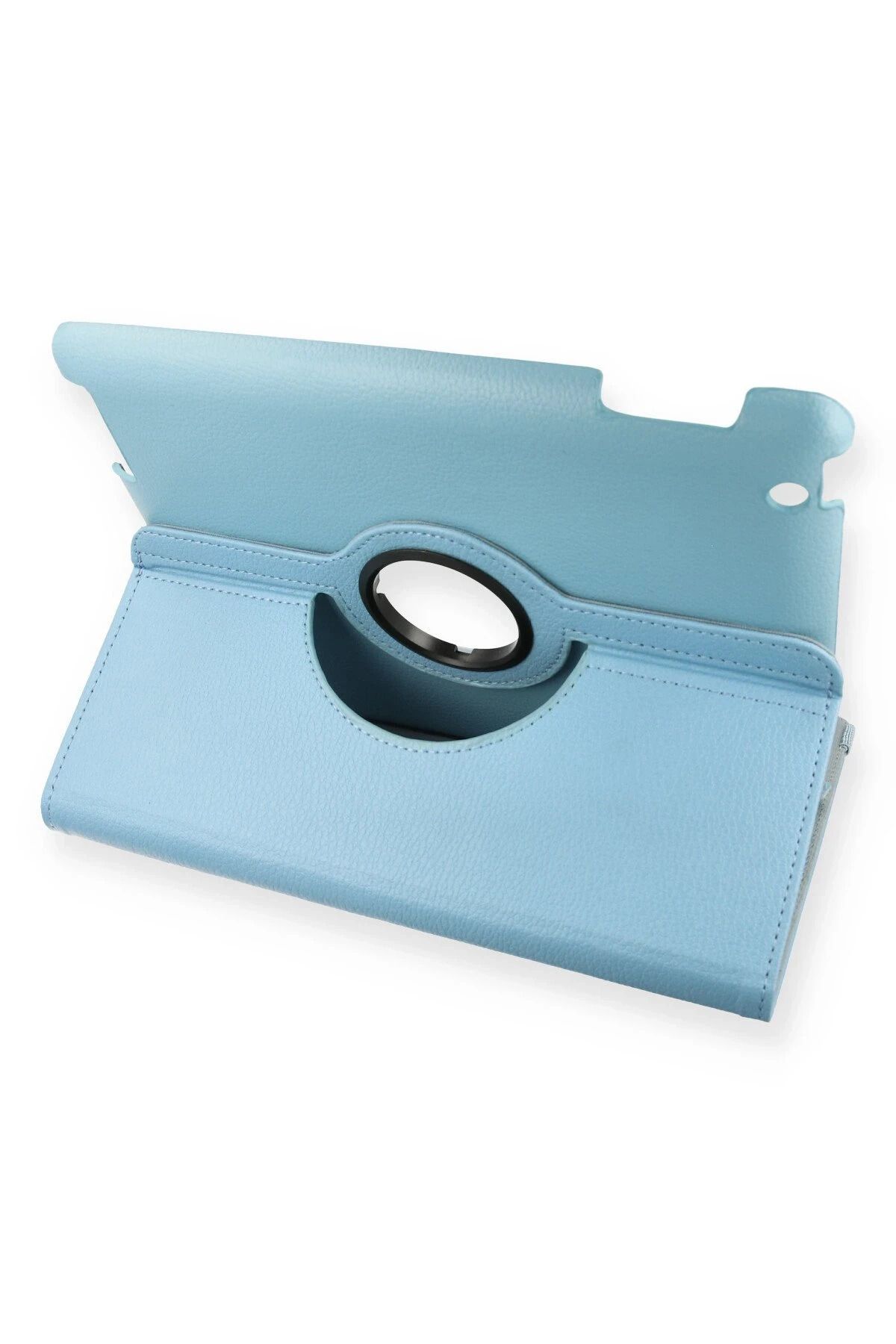 NewFace iPad 4 9.7 Kılıf 360 Tablet Deri Kılıf - Turkuaz JOJUA