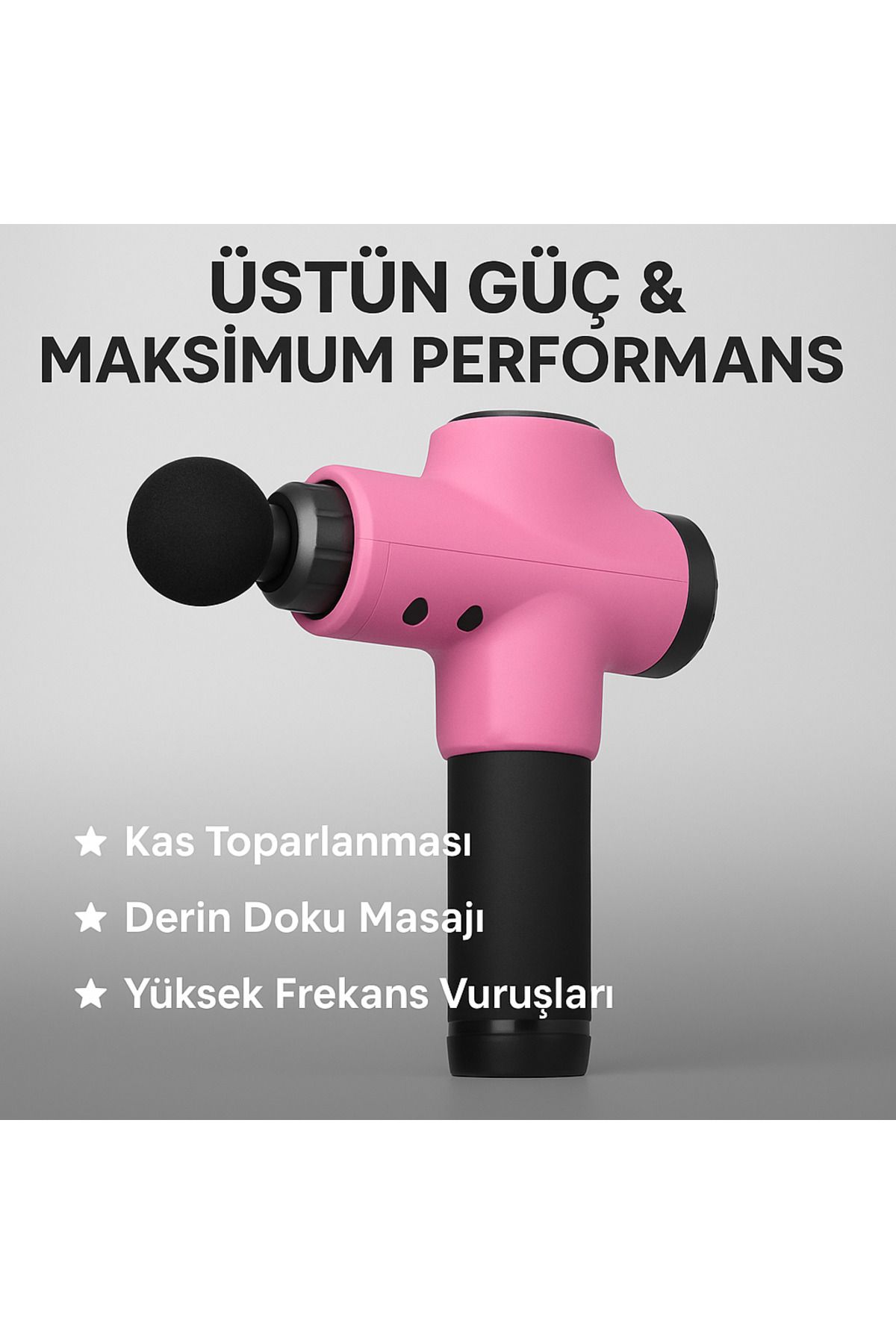 EMXTECH Profesyonel Masaj Tabancası | Üstün Performans ve Kas Rahatlatma Deneyimi