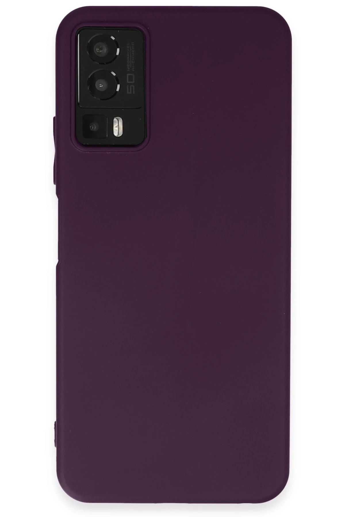 NewFace General Mobile GM 23 Kılıf First Silikon - Mor JOJUA