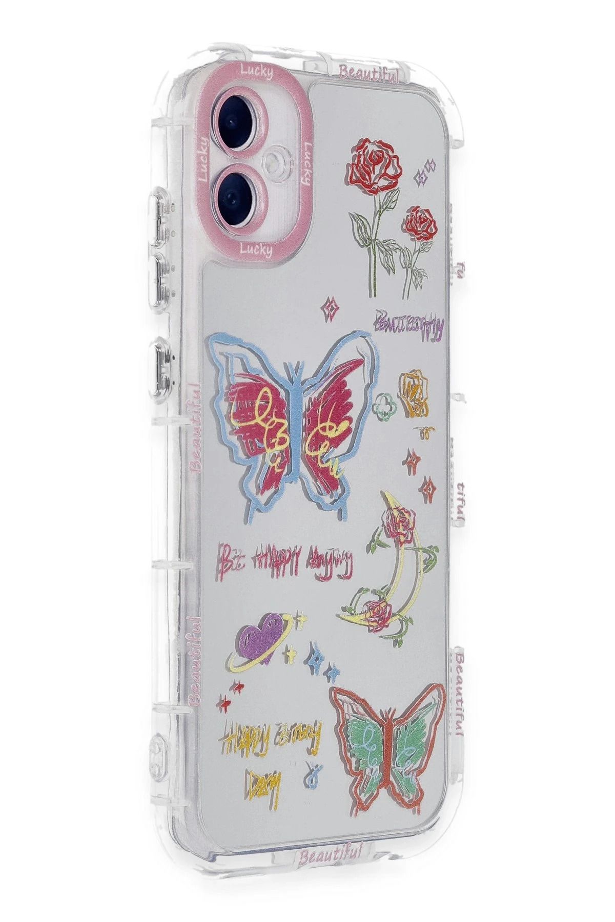 NewFace Galaxy A05 Uyumlu Kılıf Reflexion Desenli Kapak - Desen 8 YNSMR