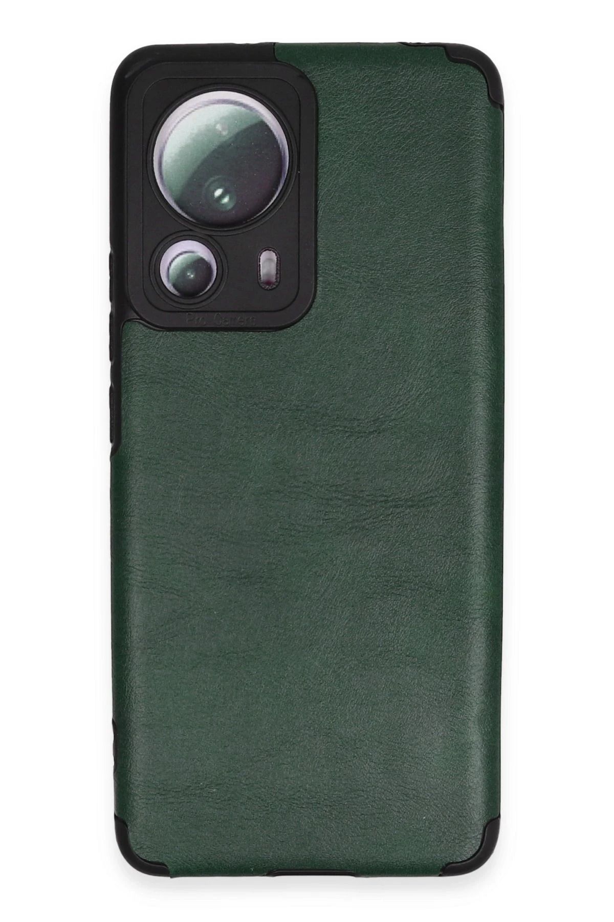 NewFace Xiaomi Mi 13 Lite Kılıf Loop Deri Silikon - Yeşil HNZRN