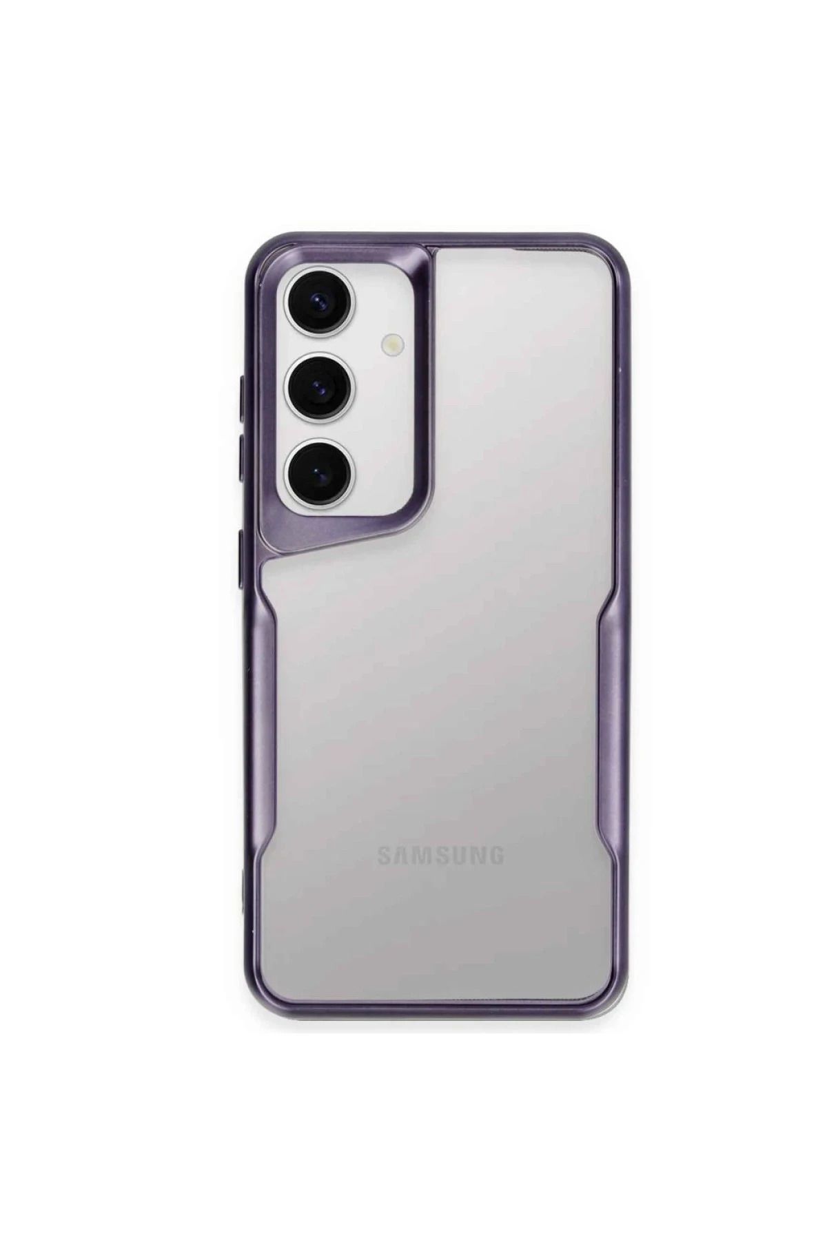 NewFace Samsung Galaxy A05S Kılıf Boyi Silikon Kapak - Derin Mor NRMSA