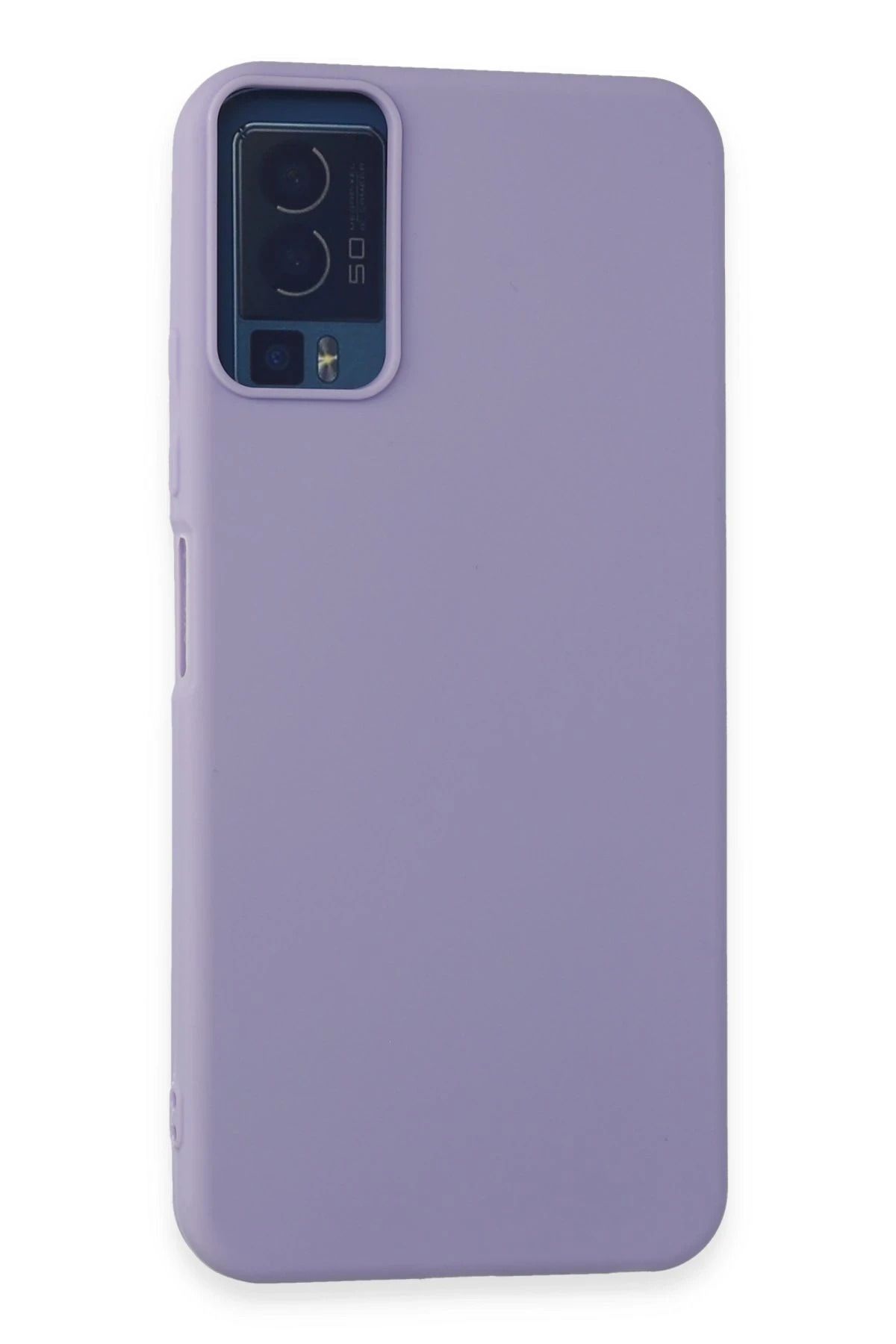 NewFace General Mobile GM 23 Kılıf First Silikon - Lila JOJUA