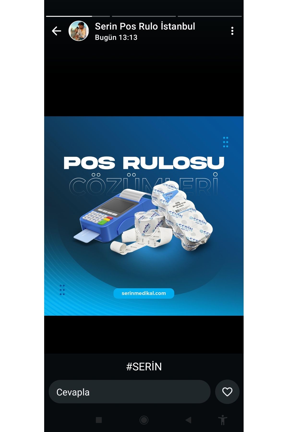 MEDİKAL Pos rulosu