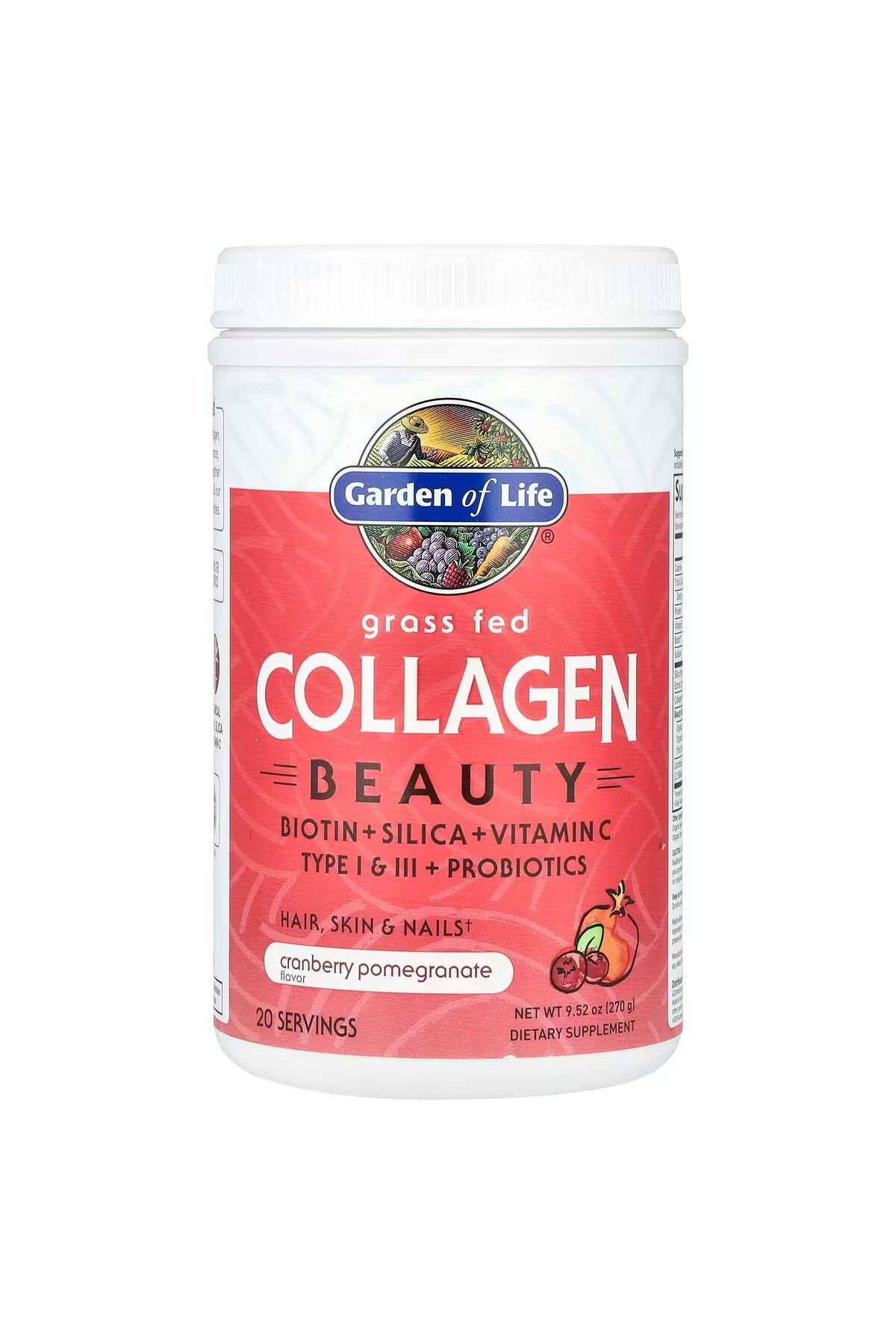 The Wellness Store Grass fed Collagen Beauty - 9.52 oz - 270 g