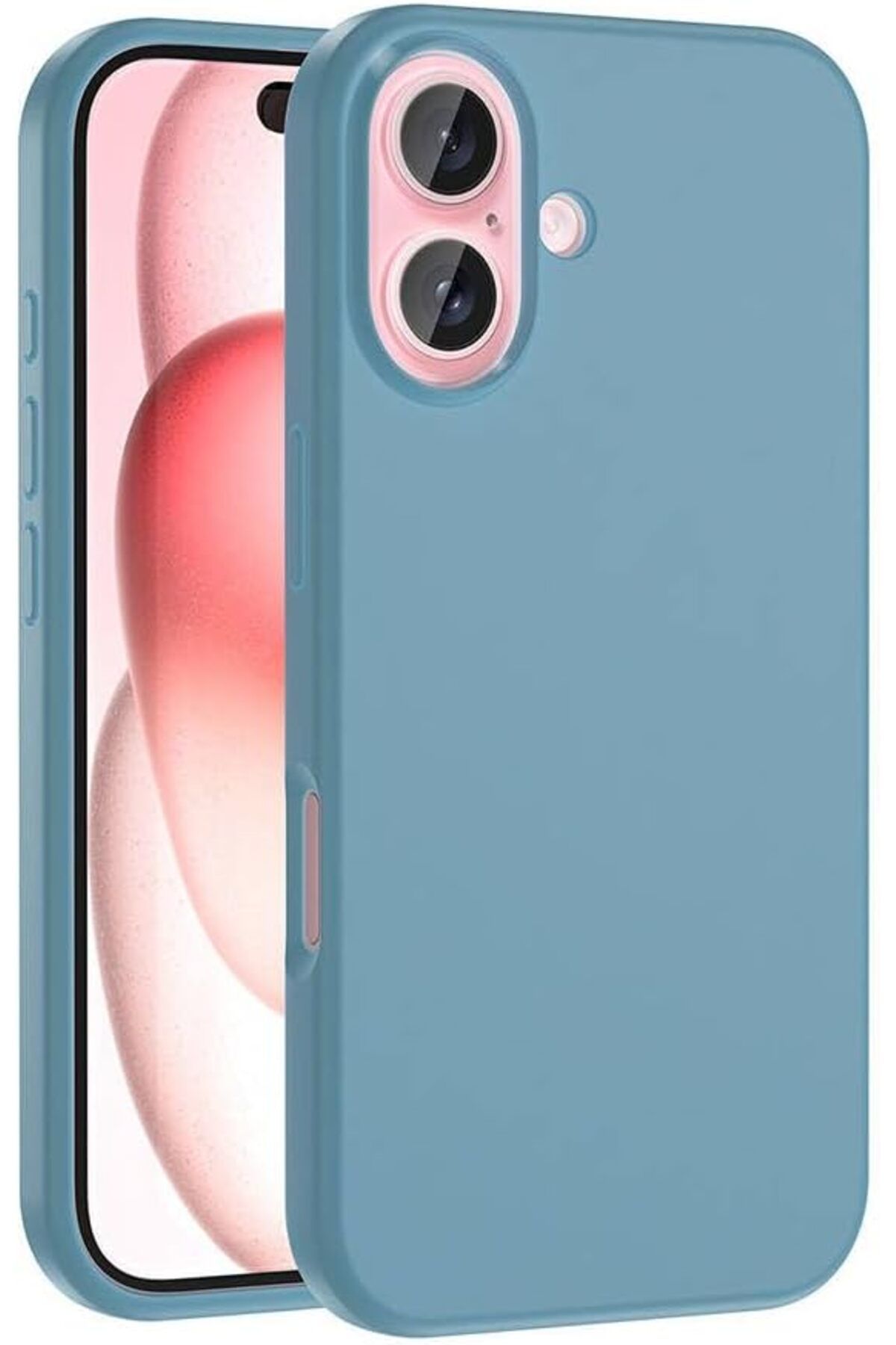 STOREMAX Rom İle Uyumlu iPhone 16 Kılıf Magsafe Şarj Özellikli Sıvı Teknolojili Silinebilir Sert ZORE
