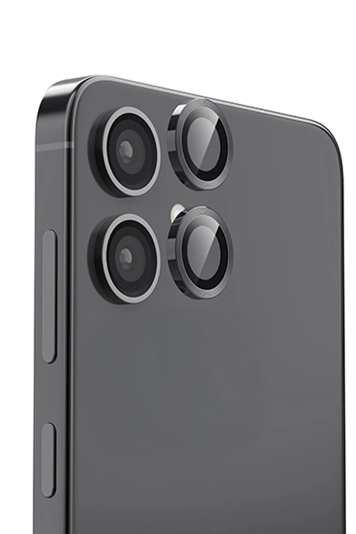 NewFace Samsung Galaxy A06 Raze Metal Kamera Lens - Siyah DRSTR