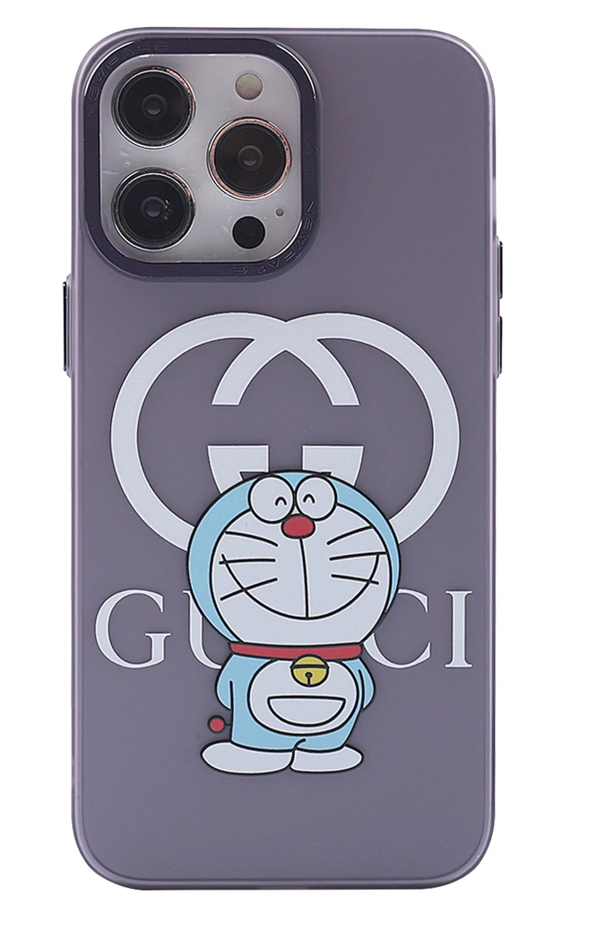 NewFace iPhone 13 Pro Kılıf Prada Desenli Kapak - Prada Mor - 3 FLKRY