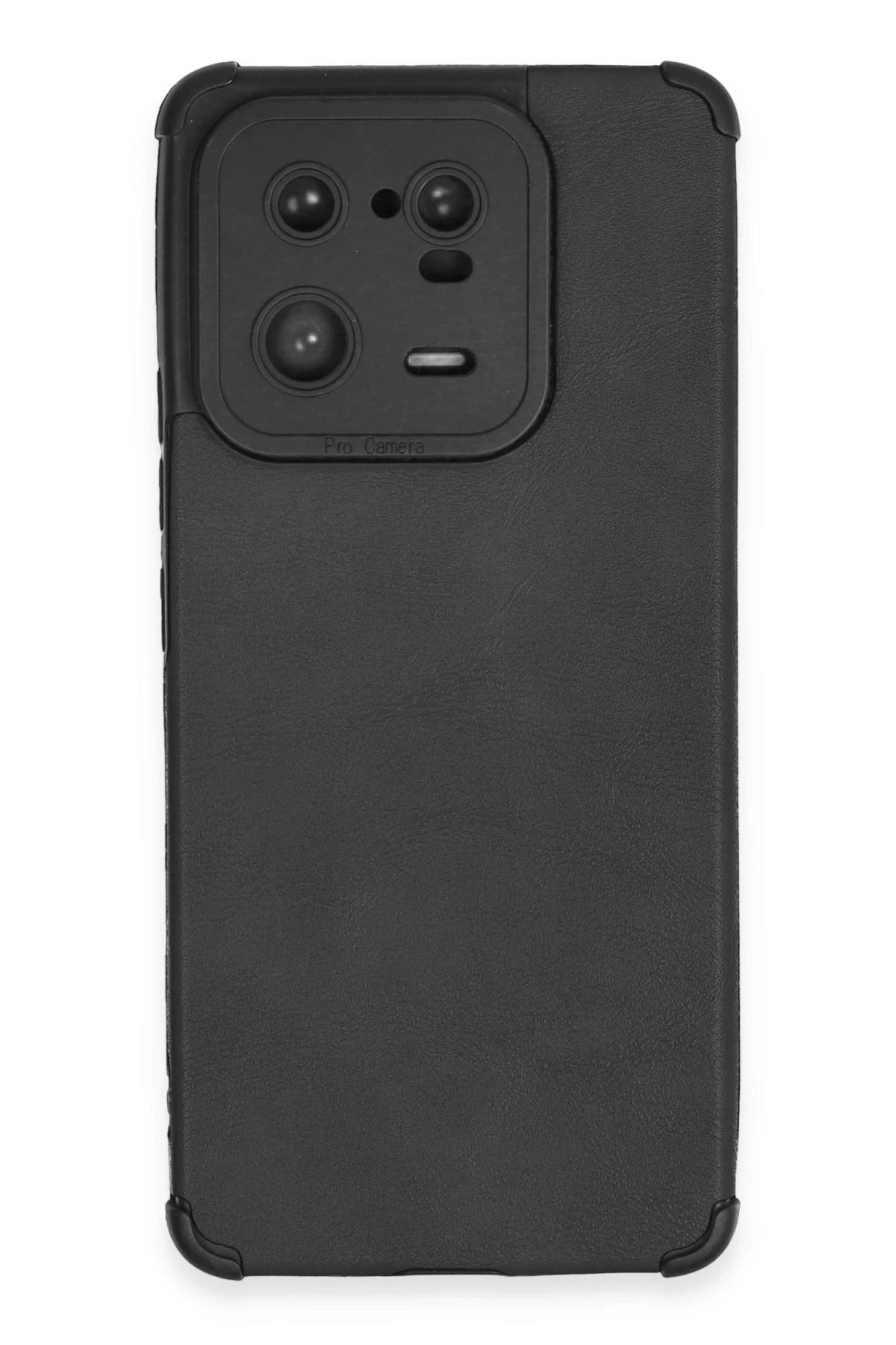 NewFace Xiaomi Mi 13 Pro Kılıf Loop Deri Silikon - Siyah HNZRN