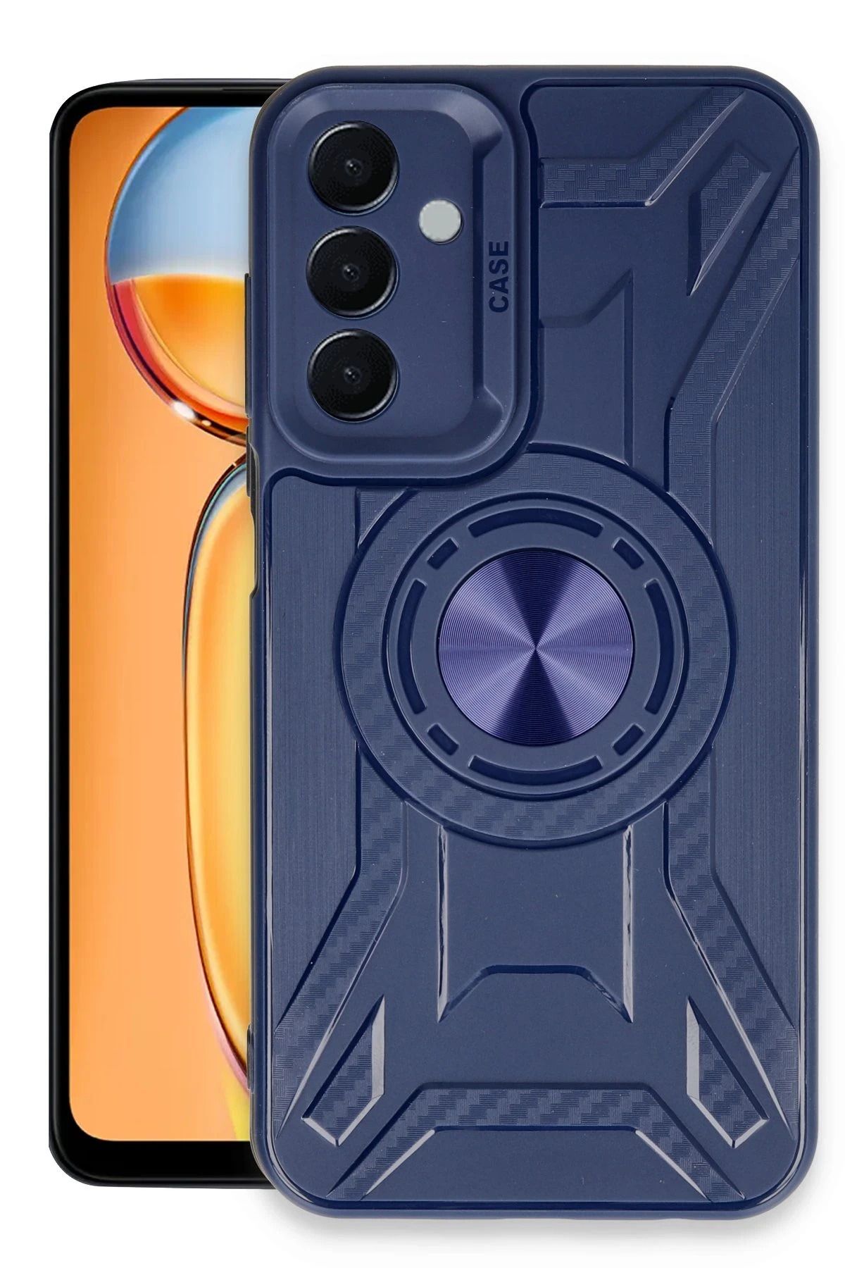 NewFace Samsung Galaxy A05S Kılıf Lincoln Silikon - Lacivert HNZRN