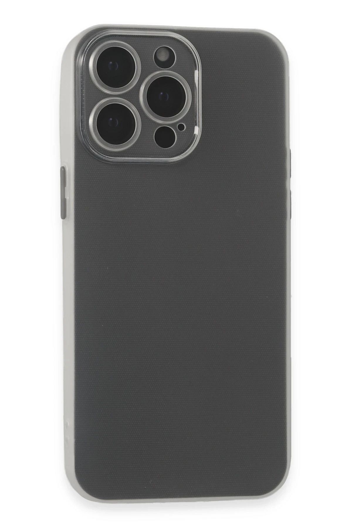 NewFace iPhone 15 Pro Kılıf Silikon - Şeffaf FLKRY