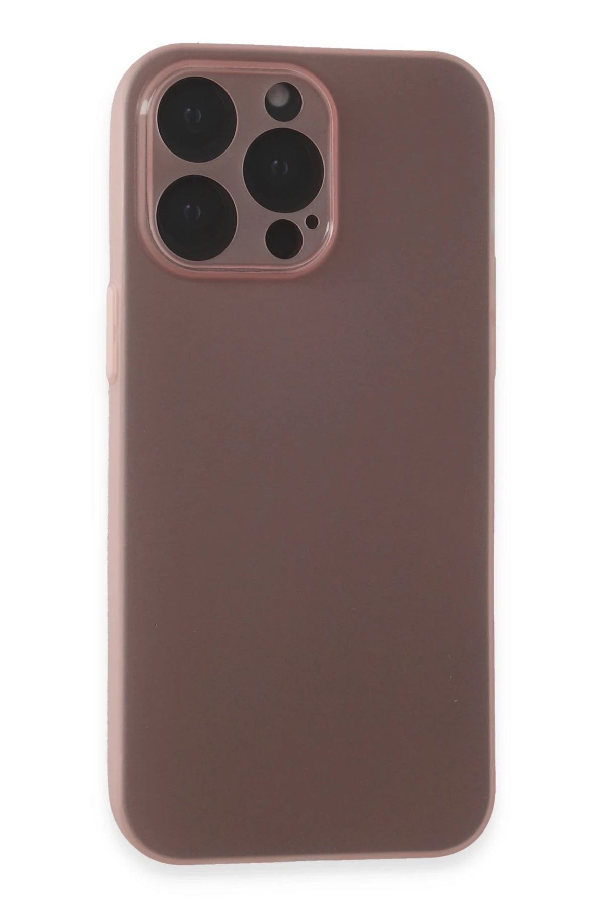 NewFace iPhone 15 Pro Kılıf Silikon - Pembe FLKRY