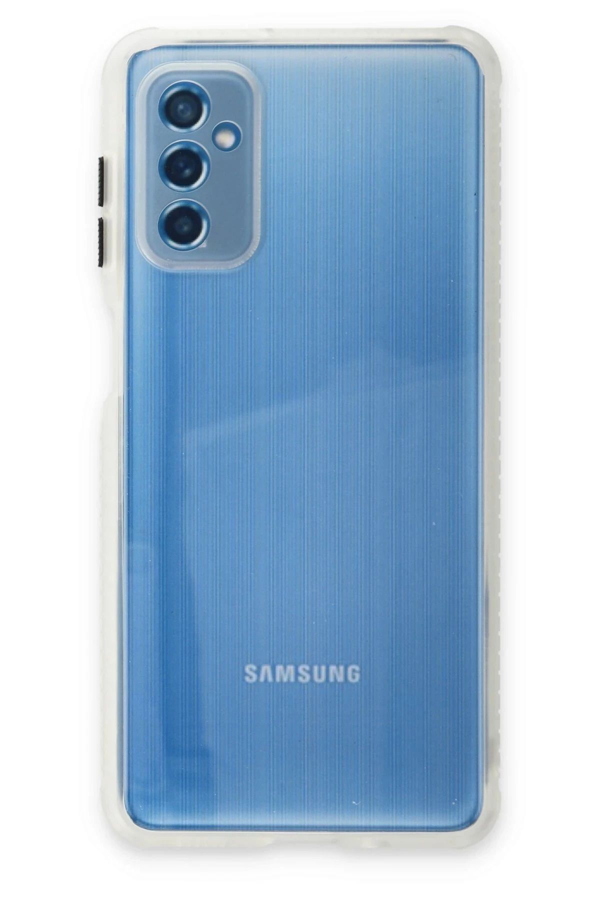 NewFace Samsung Galaxy M52 5G Kılıf Miami Şeffaf Silikon - Şeffaf BSTMY
