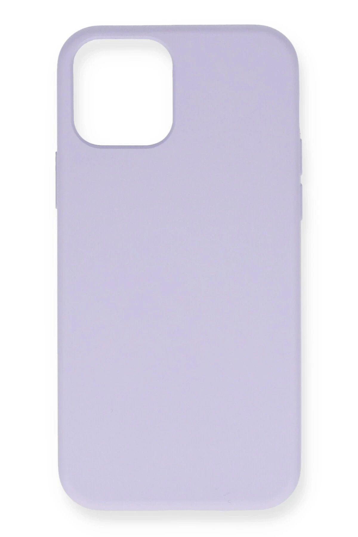 NewFace iPhone 12 Mini Kılıf Nano içi Kadife Silikon - Lila MRAYD