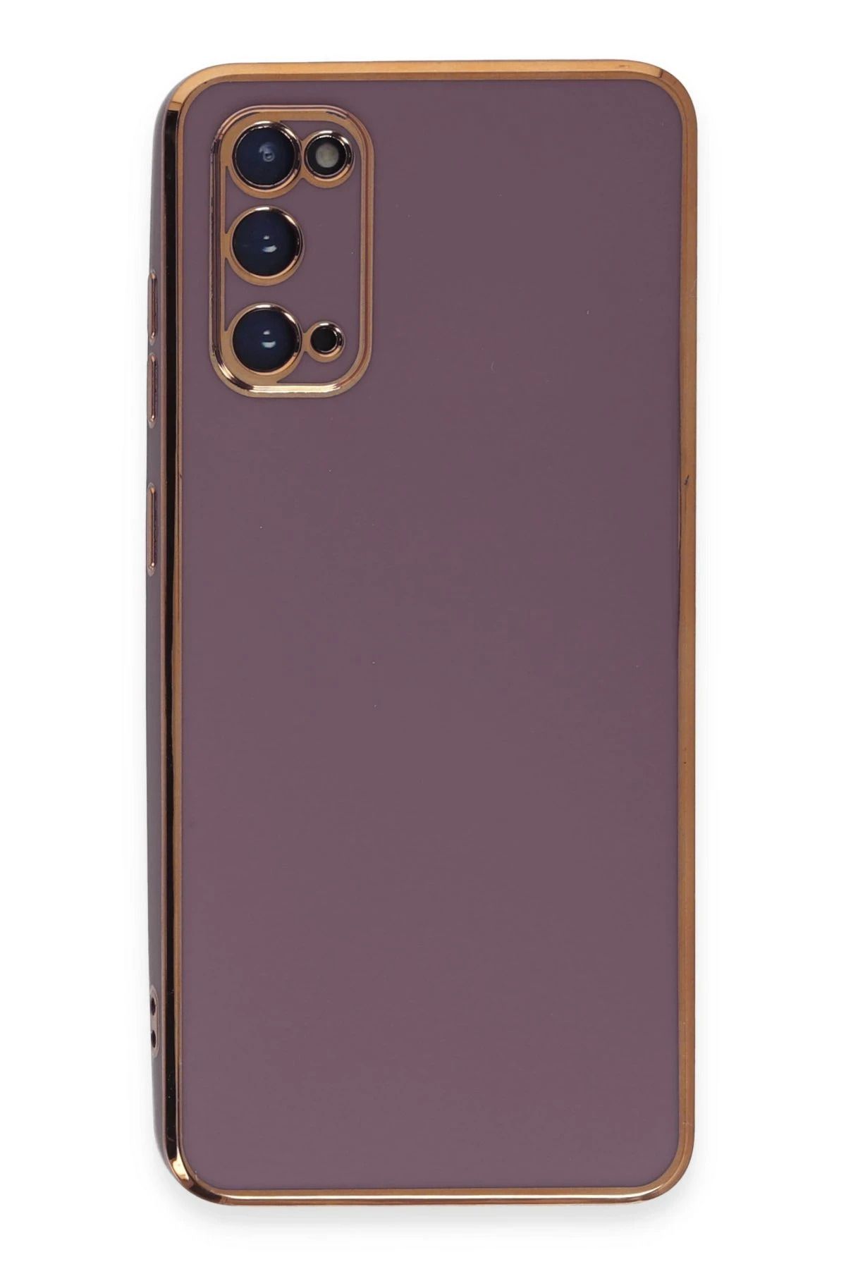 NewFace Samsung Galaxy S20 Kılıf Volet Silikon - Mor JOJUA