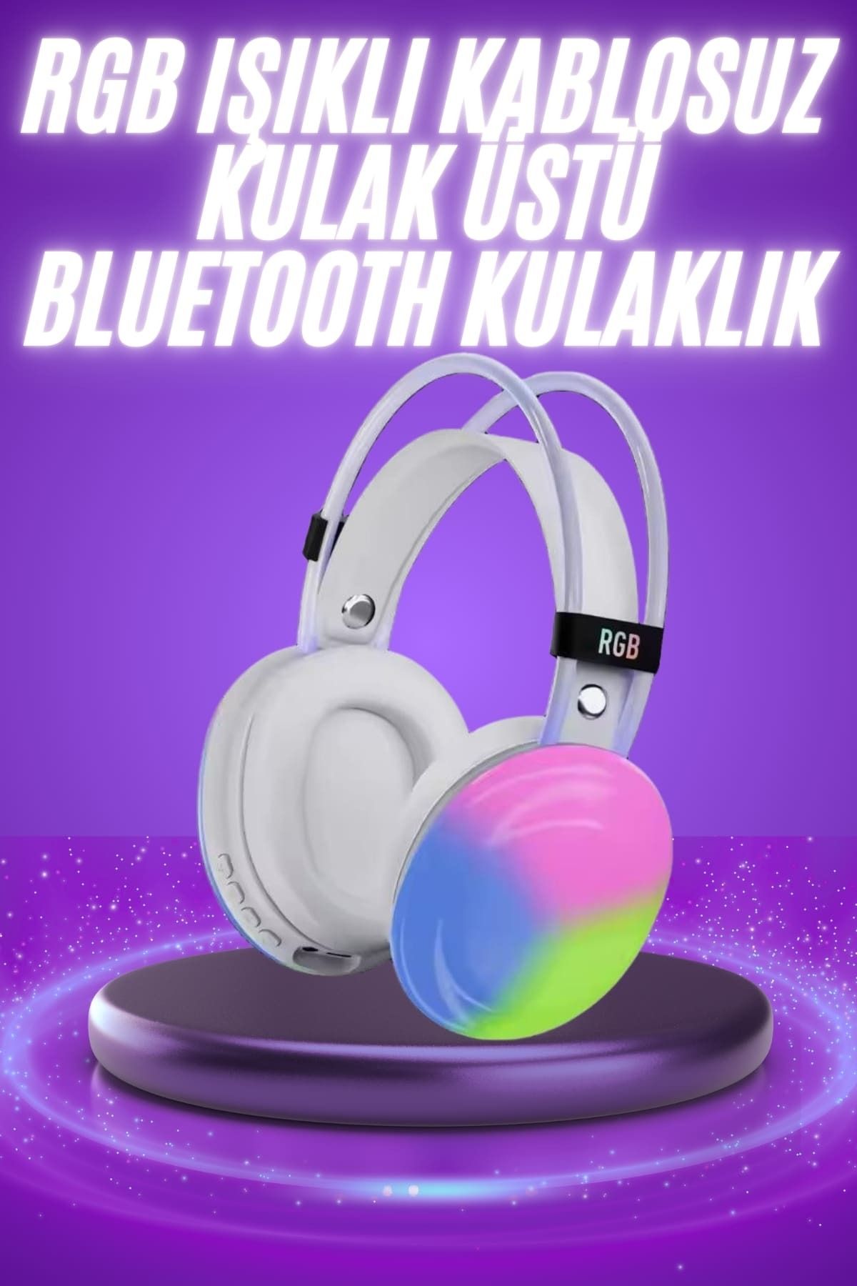 ASTRALTECH 2025 Model Bluetooth Kulaklık Kulak Üstü Kablosuz Uzun Ömürlü Unısex