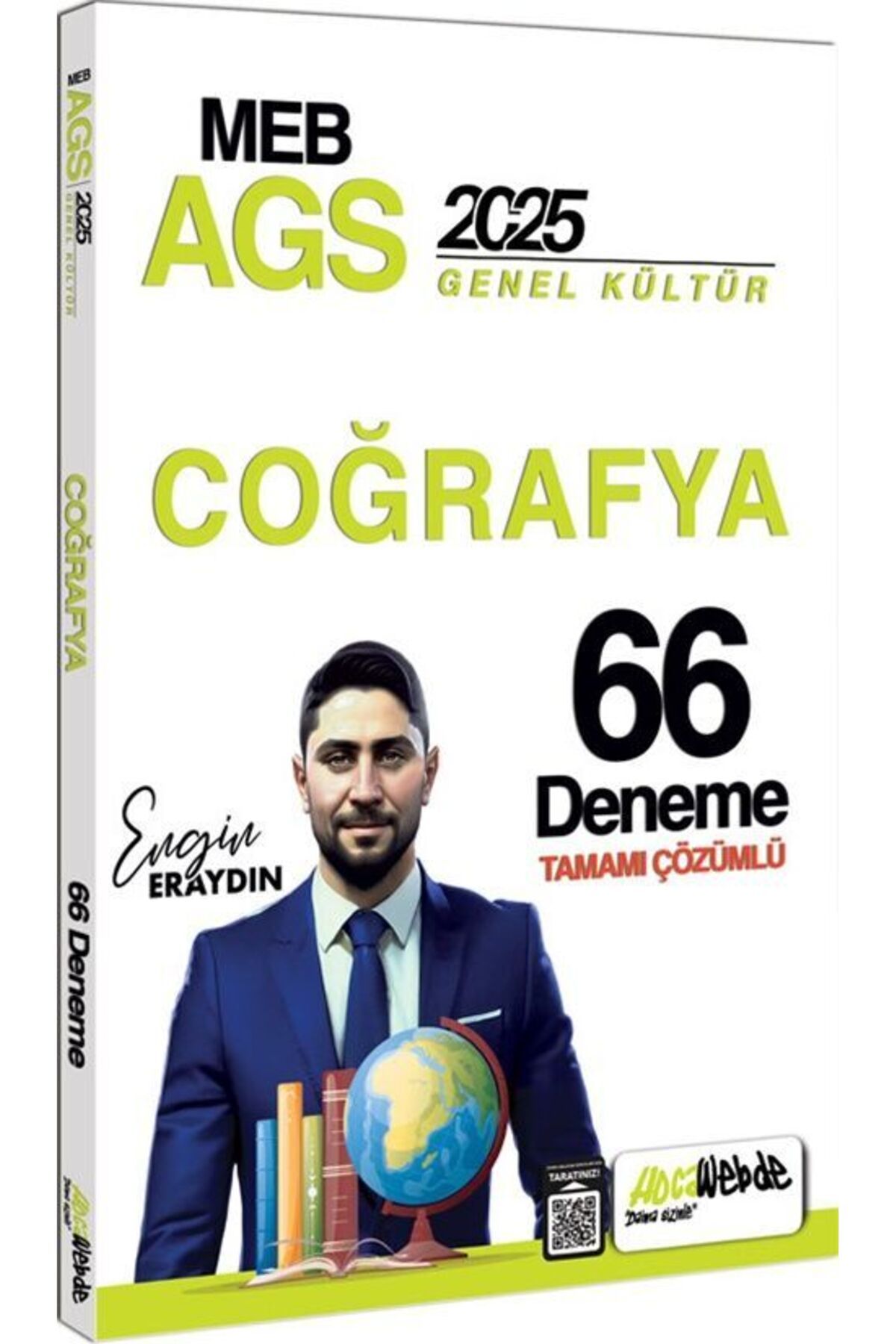 Hocawebde Yayınları HocaWebde Yayınları 2025 MEB AGS Türkiye Coğrafyası Tamamı Çözümlü 66 Deneme Sınavı