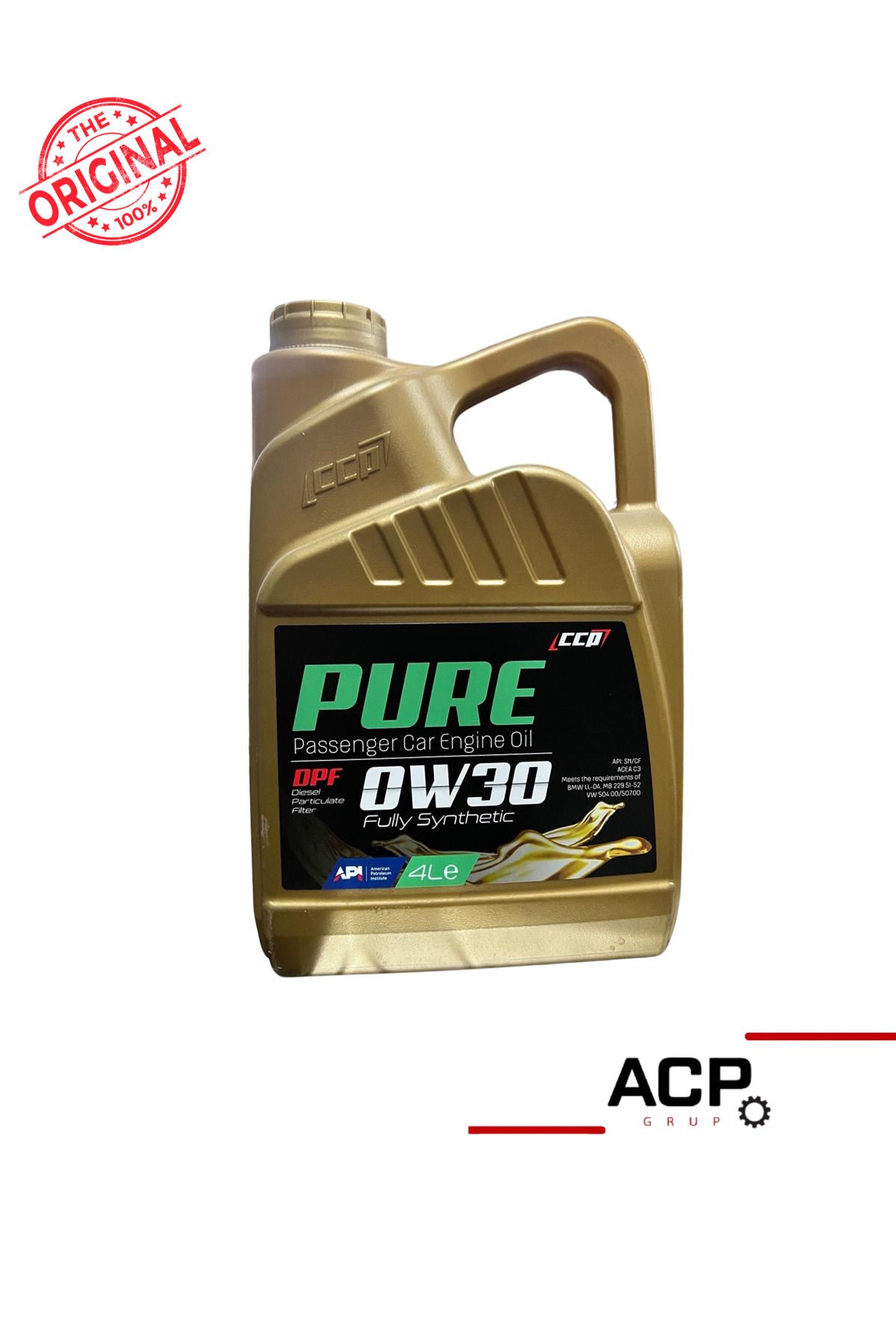 CCP PURE 0W-30 DPF 4L MOTOR YAĞI