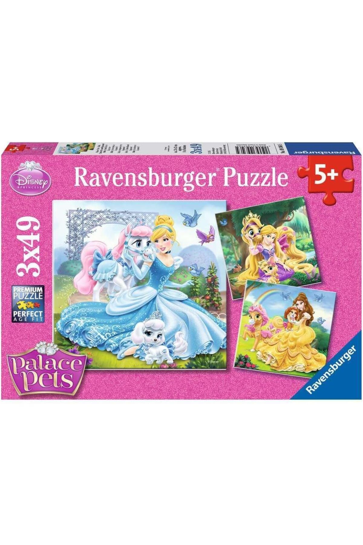 STOREMAX Rom RPK093465 Çocuk Yapboz, Belle Sindrealla Rapunzel Romshp 1067323