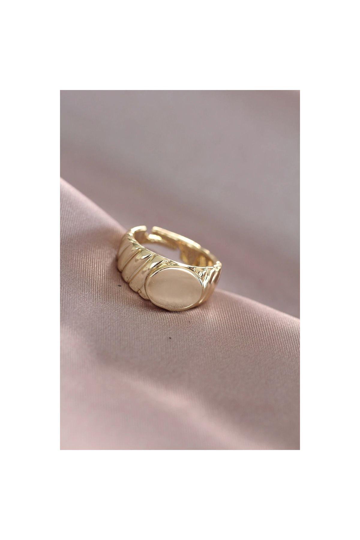 Marsilyan Gold Metal Kadın Yüzük - TJ-