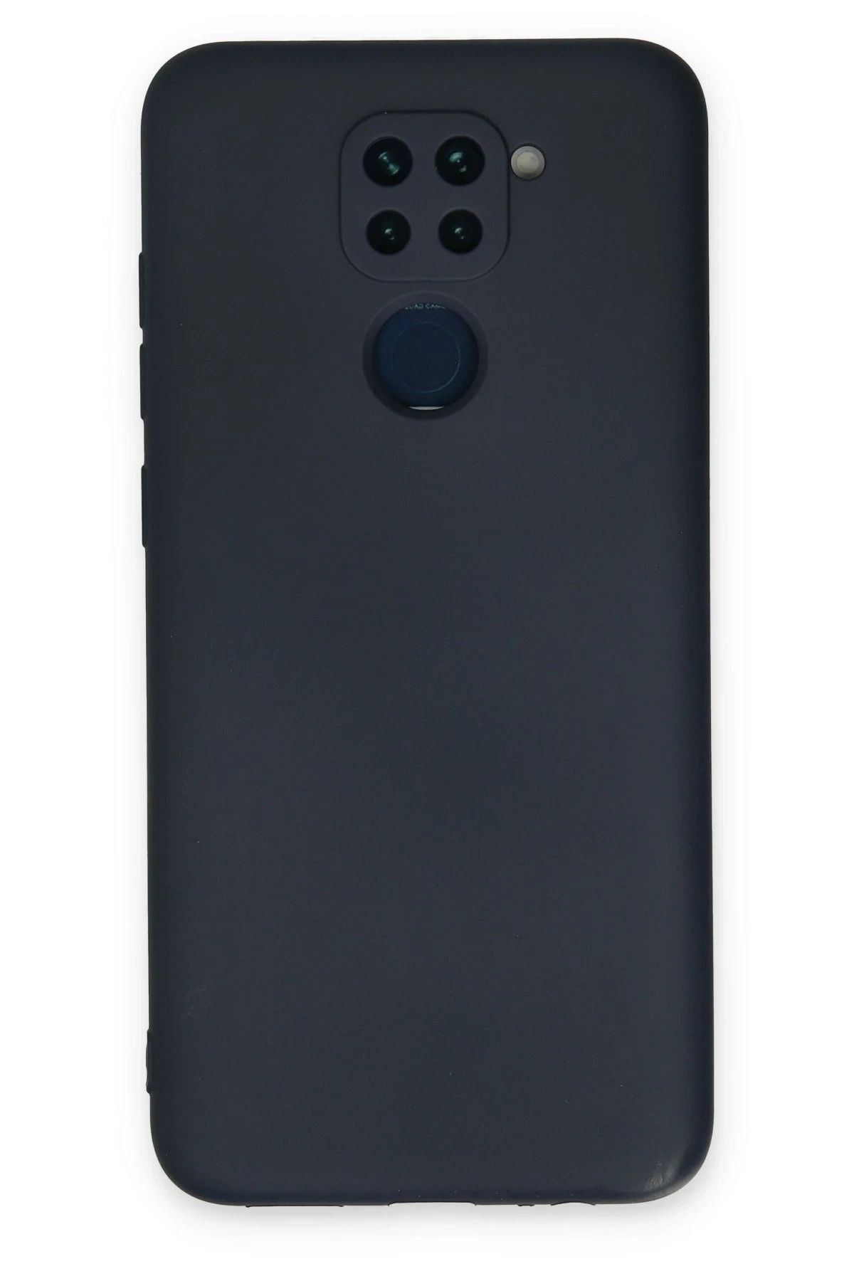 NewFace Xiaomi Redmi Note 9 Kılıf Nano içi Kadife Silikon - Lacivert BSTMY