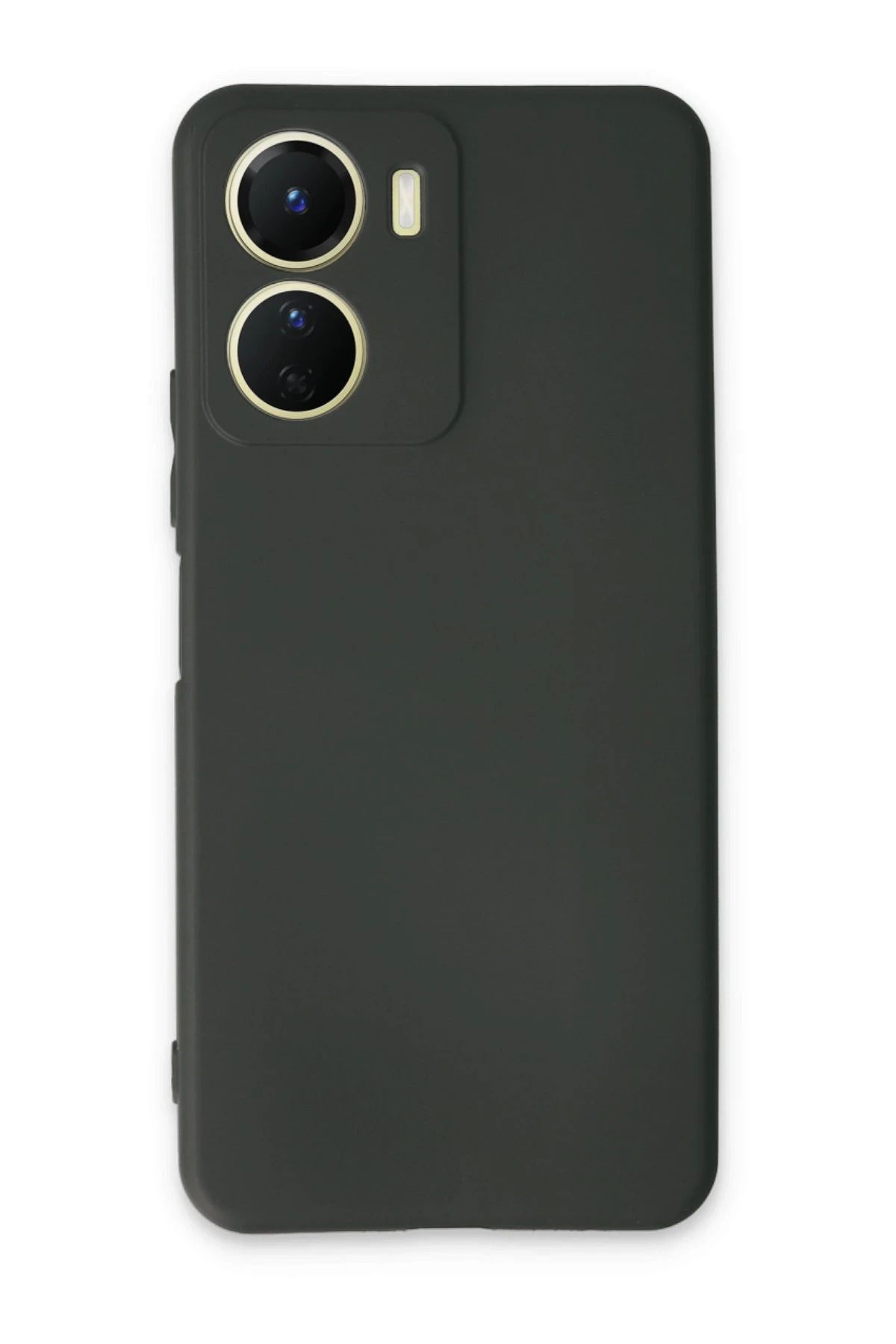 NewFace Vivo Y16 Kılıf First Silikon - Koyu Yeşil JOJUA
