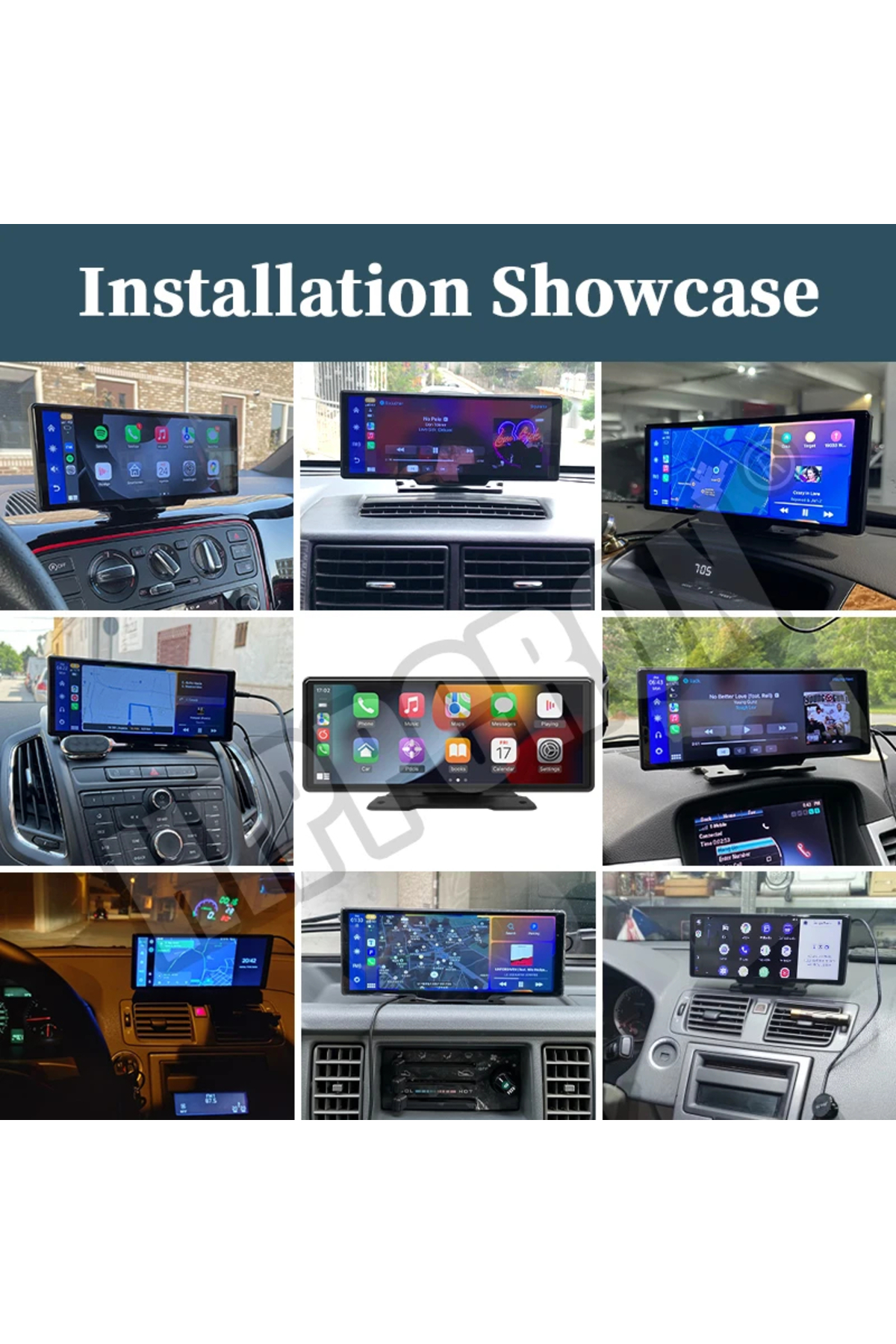 pazariz Car Smart Screen 10.2 inç Carplay Ios Android 4K Ultra HD