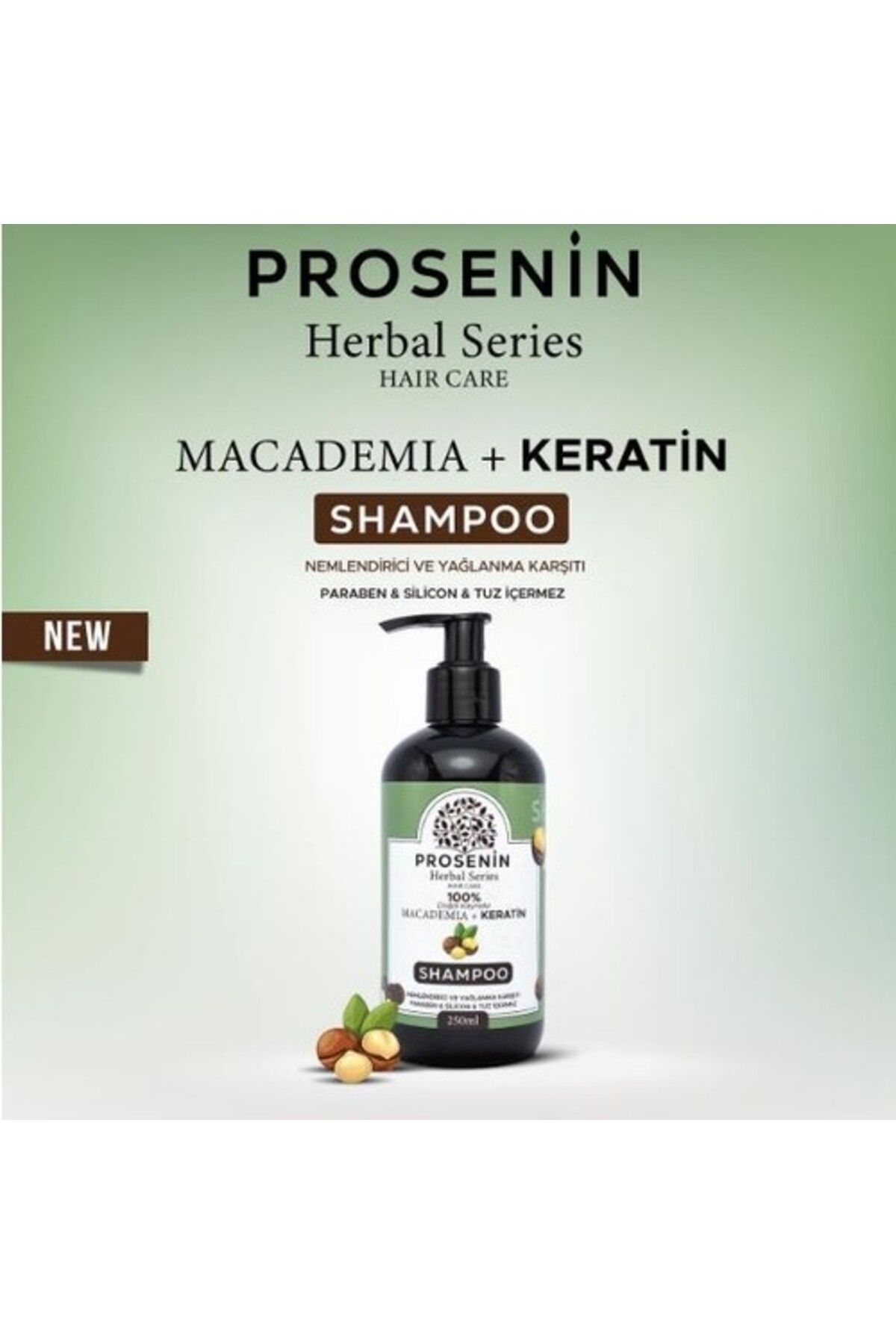 Prosenin Prosenın Herbal Macademia+keratin 250 Ml