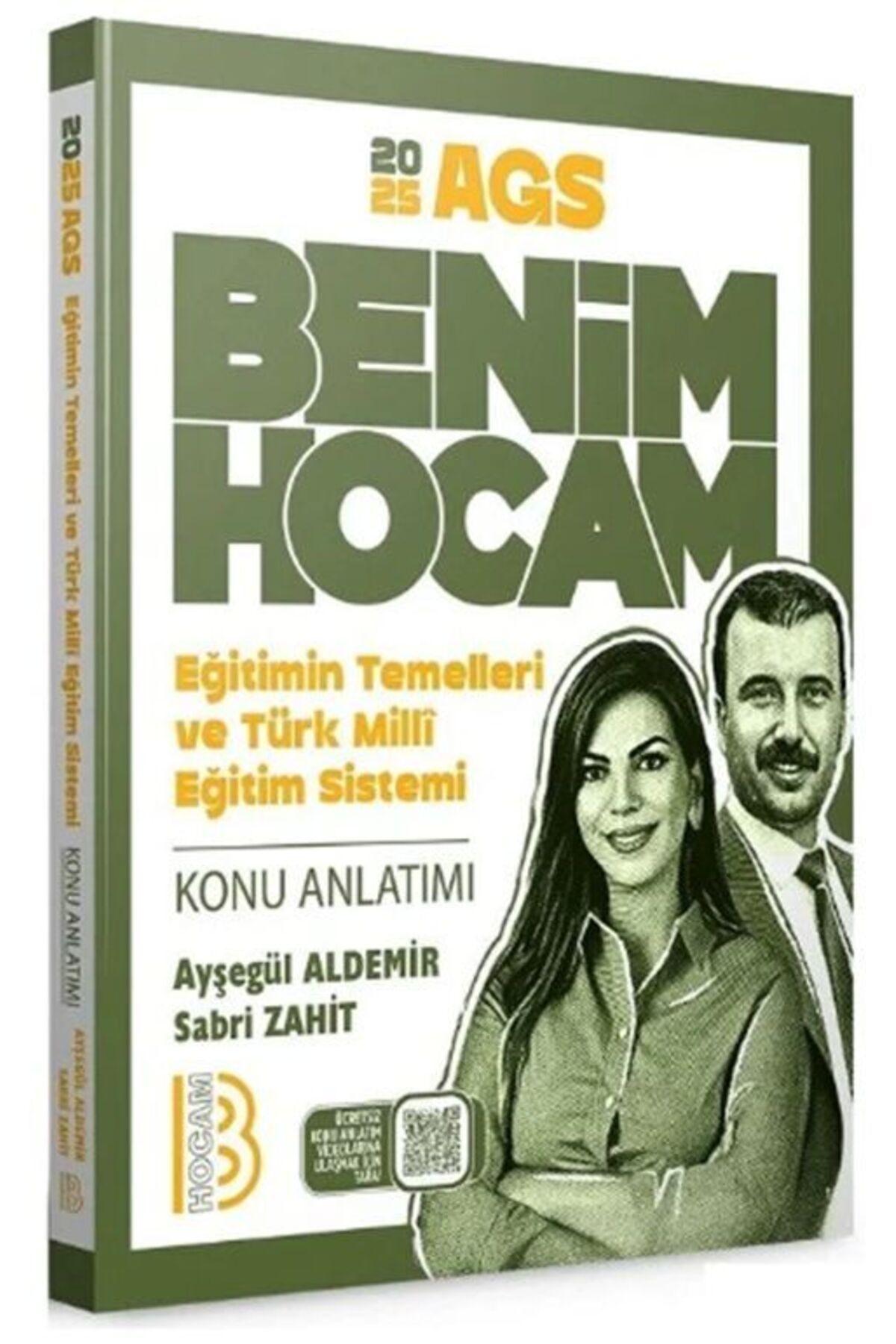 Benim Hocam Yayınları Benim Hocam 2025 MEB AGS Eğitimin Temelleri ve Türk Milli Eğitim Sistemi Konu Anlatımı