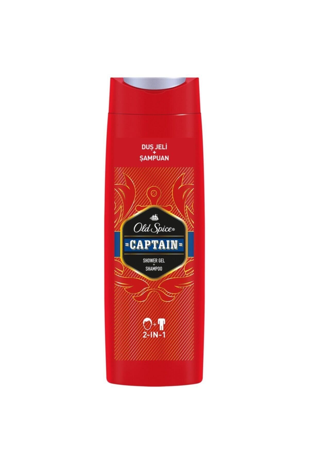 Old Spice-Captain Shower Gel and Shampoo 400 ml 3