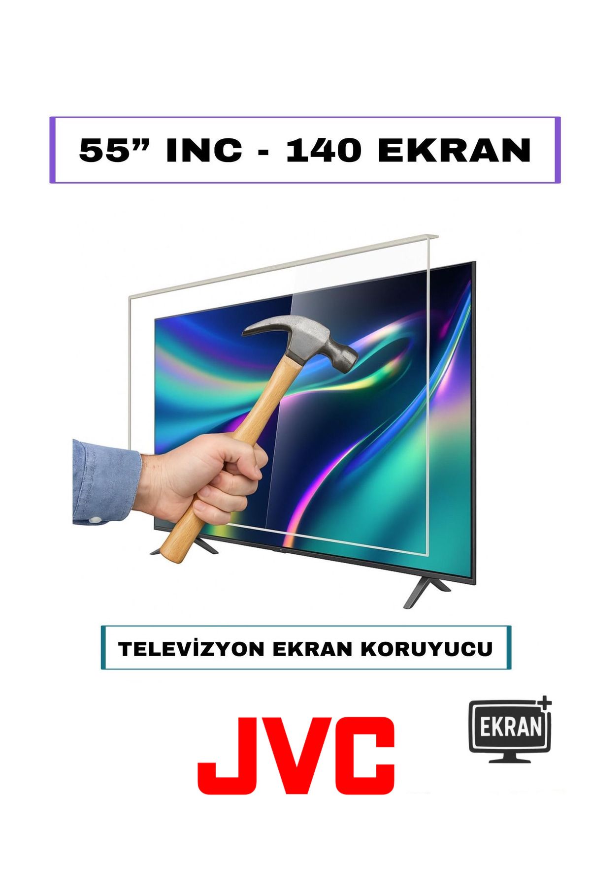 DKM Protect JVC 55" Inç 140 Ekran Tv Ekran Koruyucu Tüm Modeller