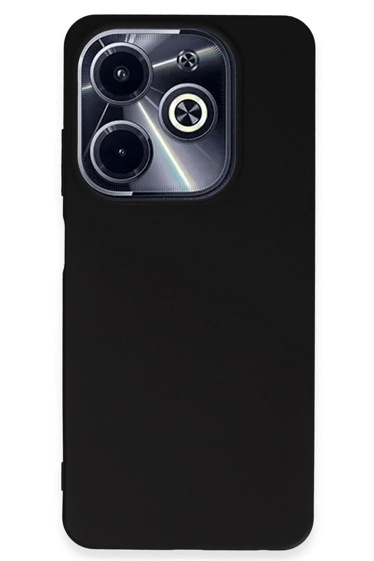 NewFace İnfinix Hot 40i Kılıf First Silikon - Siyah HNZRN