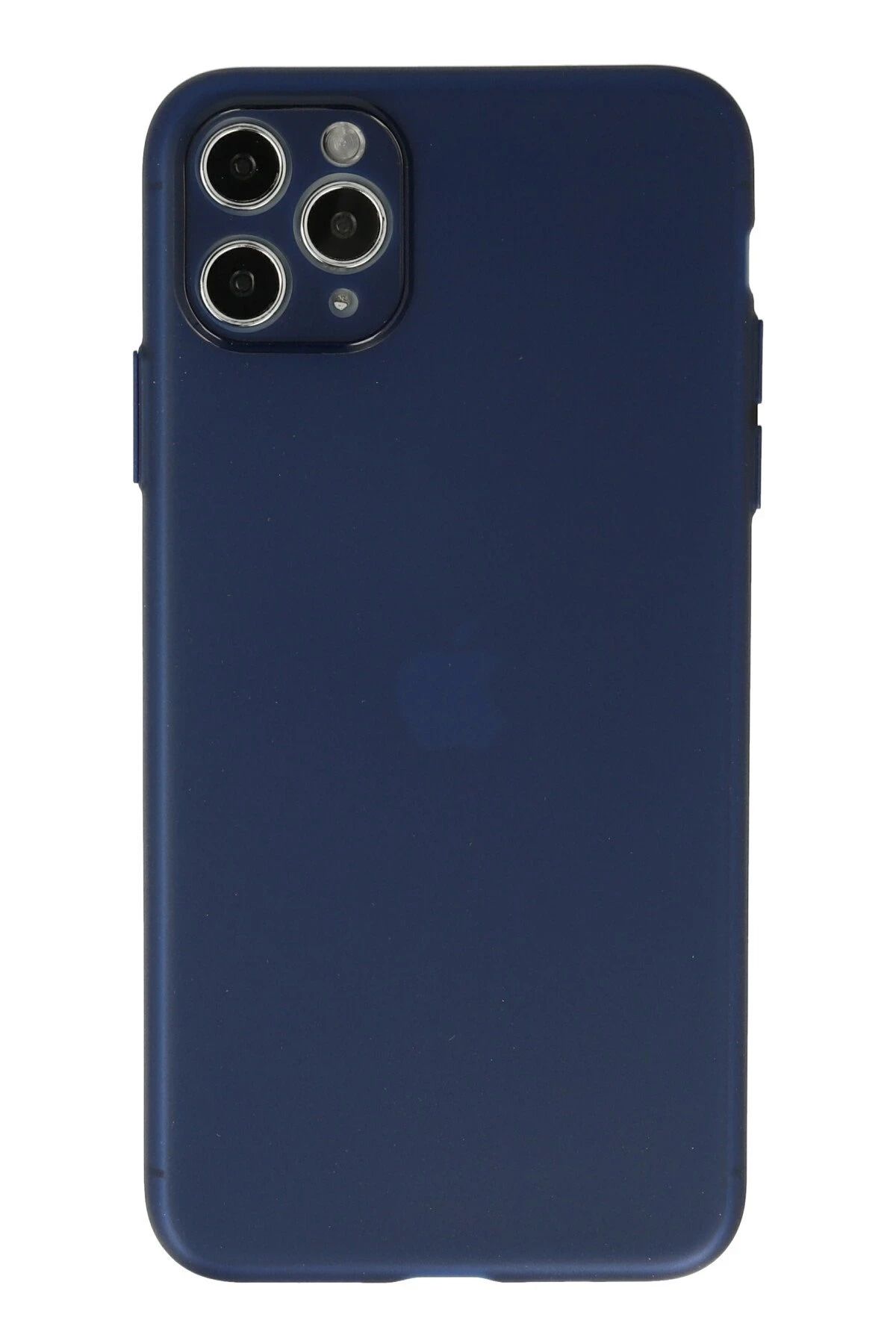 NewFace iPhone 11 Pro Kılıf Silikon - Mavi FLKRY
