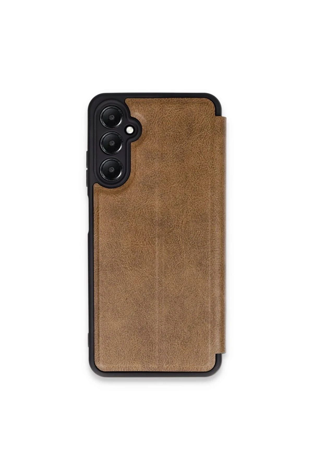 NewFace Samsung Galaxy A16 5G Kılıf Flip Cover - Taba HNZRN