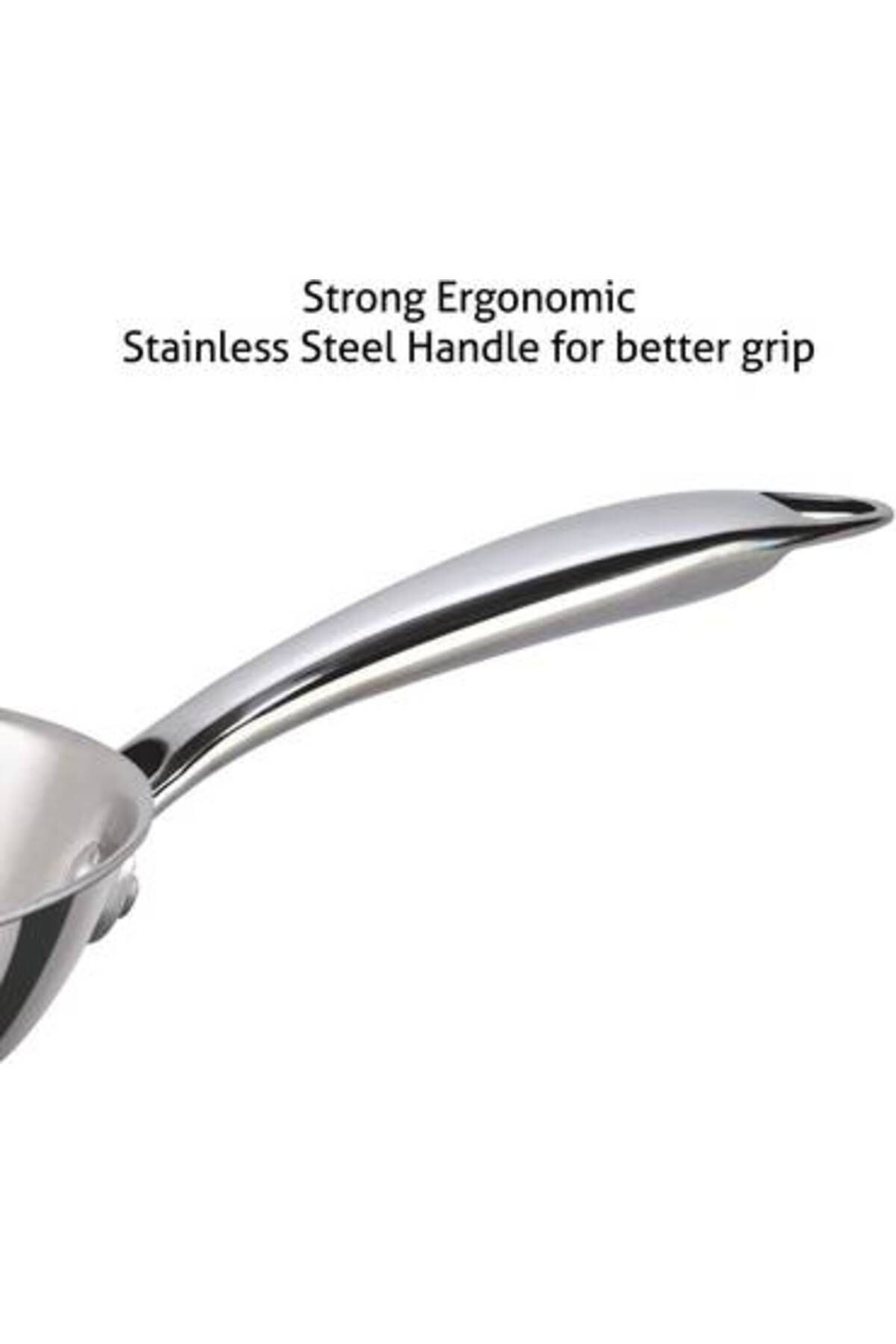 ALSAIF KITCHEN-Heavy-duty stainless steel deep frying pan - size 32 2