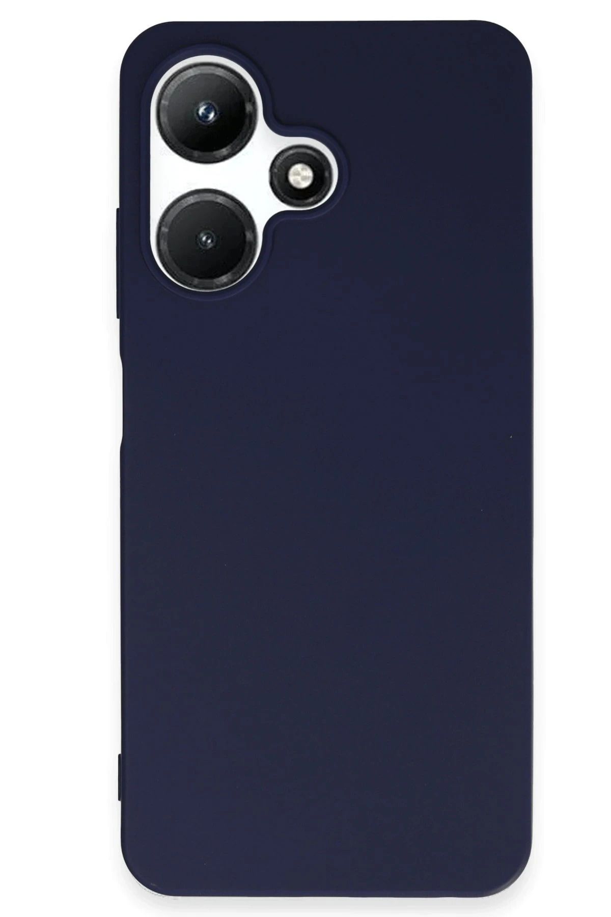 NewFace İnfinix Hot 30i Kılıf First Silikon - Lacivert HNZRN