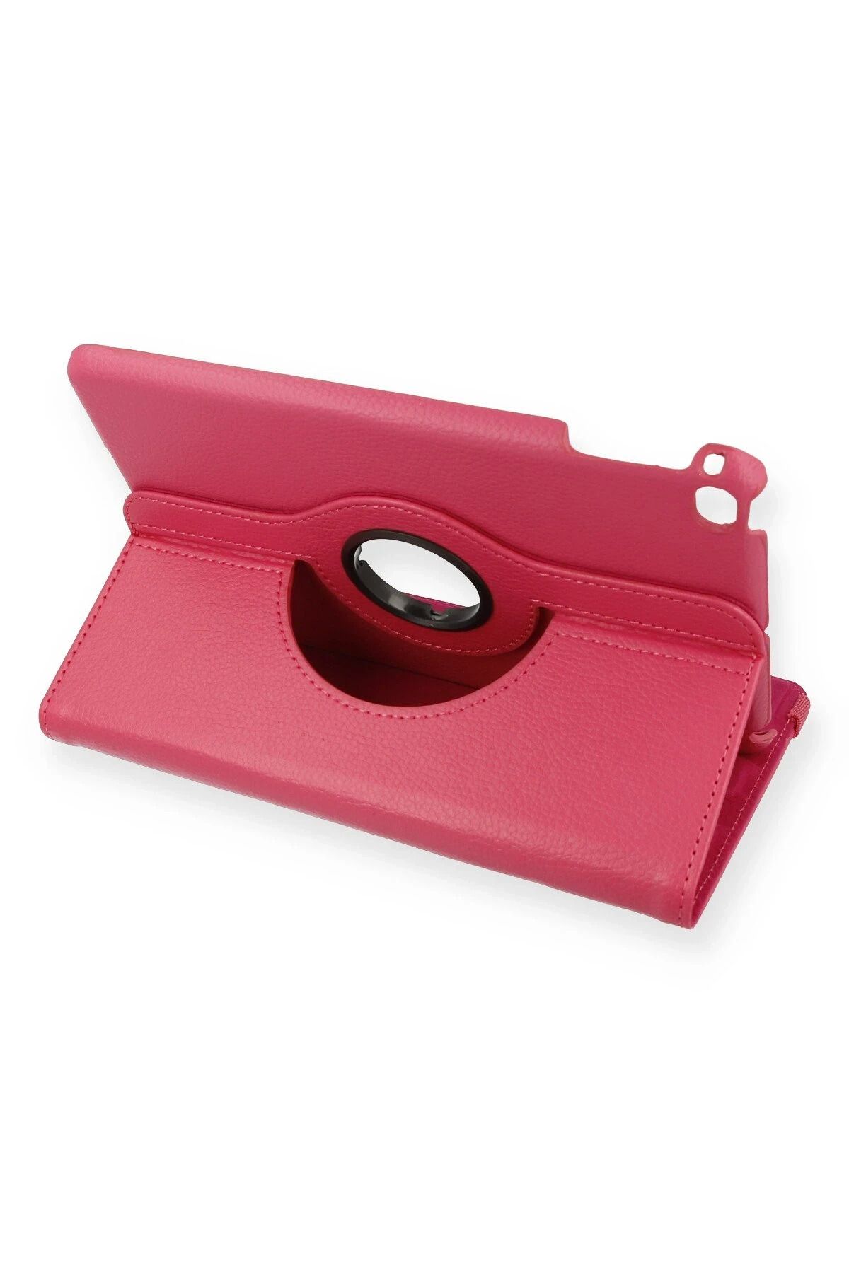NewFace iPad Mini 4 Kılıf 360 Tablet Deri Kılıf - Pembe INSLM