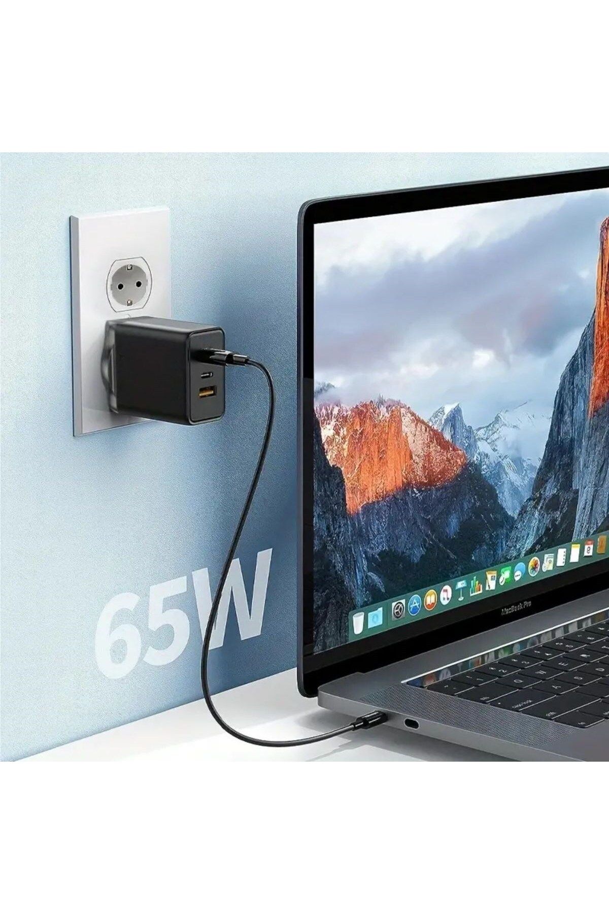 COLLECTİON Hızlı Type c Şarj Aleti 65W Hızlı Şarj Edebilen TYPE C uçlu Şarj Aleti