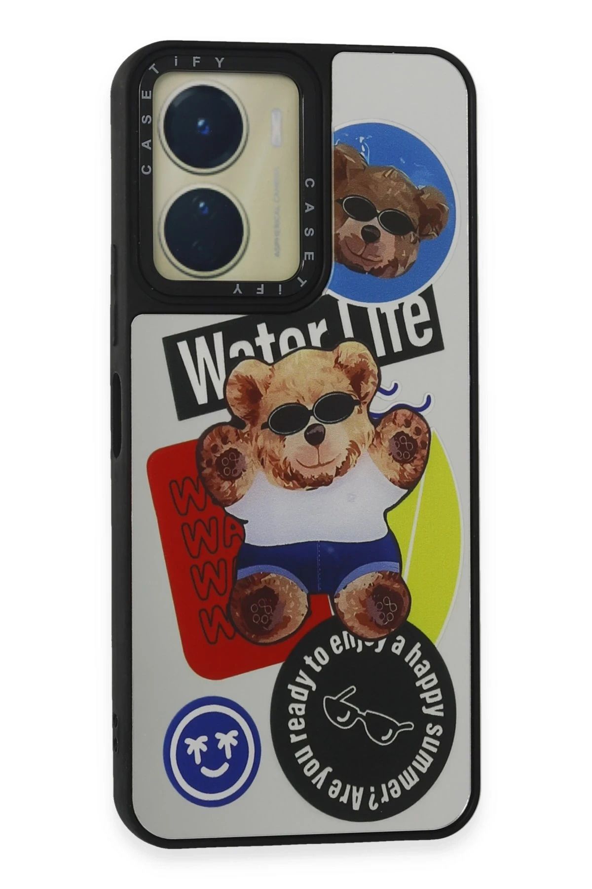 NewFace Vivo Y16 Kılıf Mirror Desenli Kapak - Mirror - 14 DPMAH