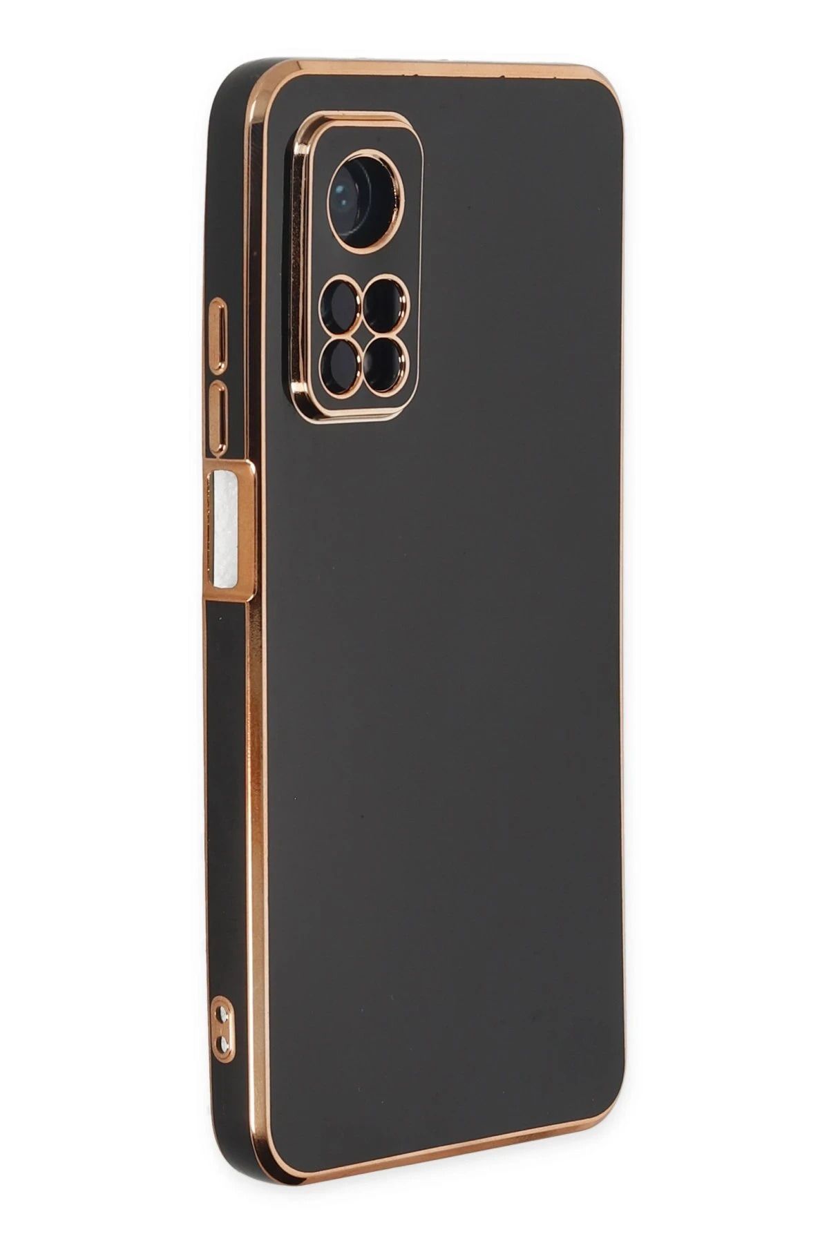 NewFace Xiaomi Mi 10T Kılıf Volet Silikon - Siyah NRMSA