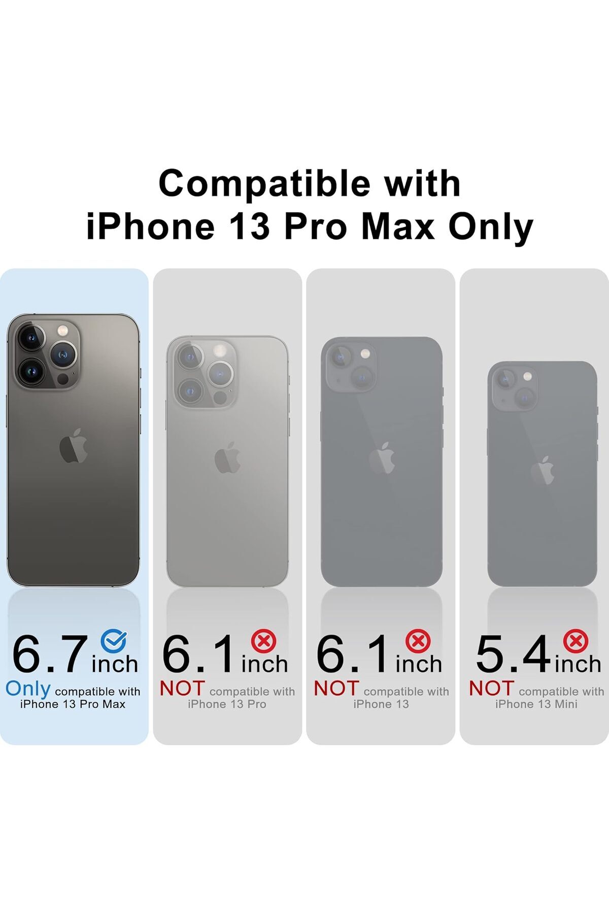 Generic-Silicone Case Cover Compatible with iPhone 13 pro max , Ultra Slim Fit with Full Body Protection 4